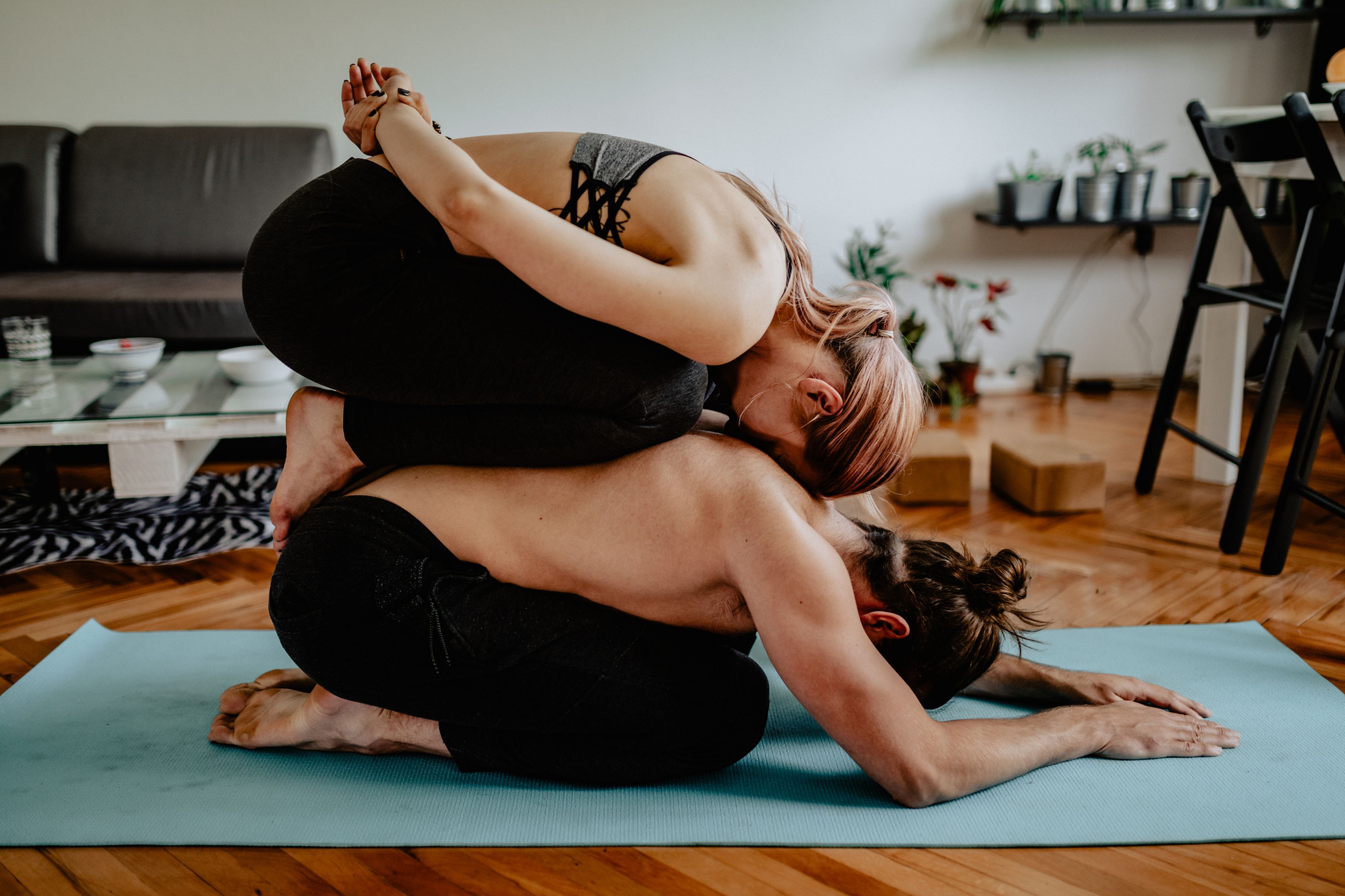 Yoga en pareja
