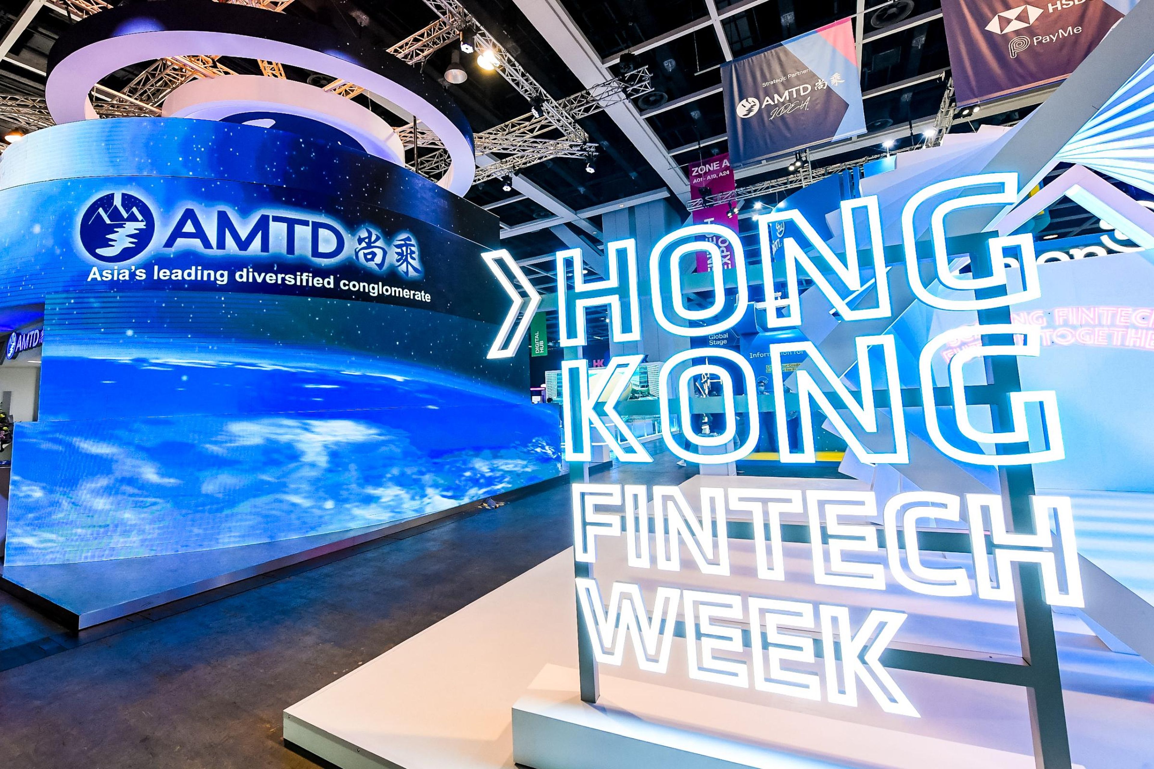 AMTD en la Hong Kong Fintech Week.