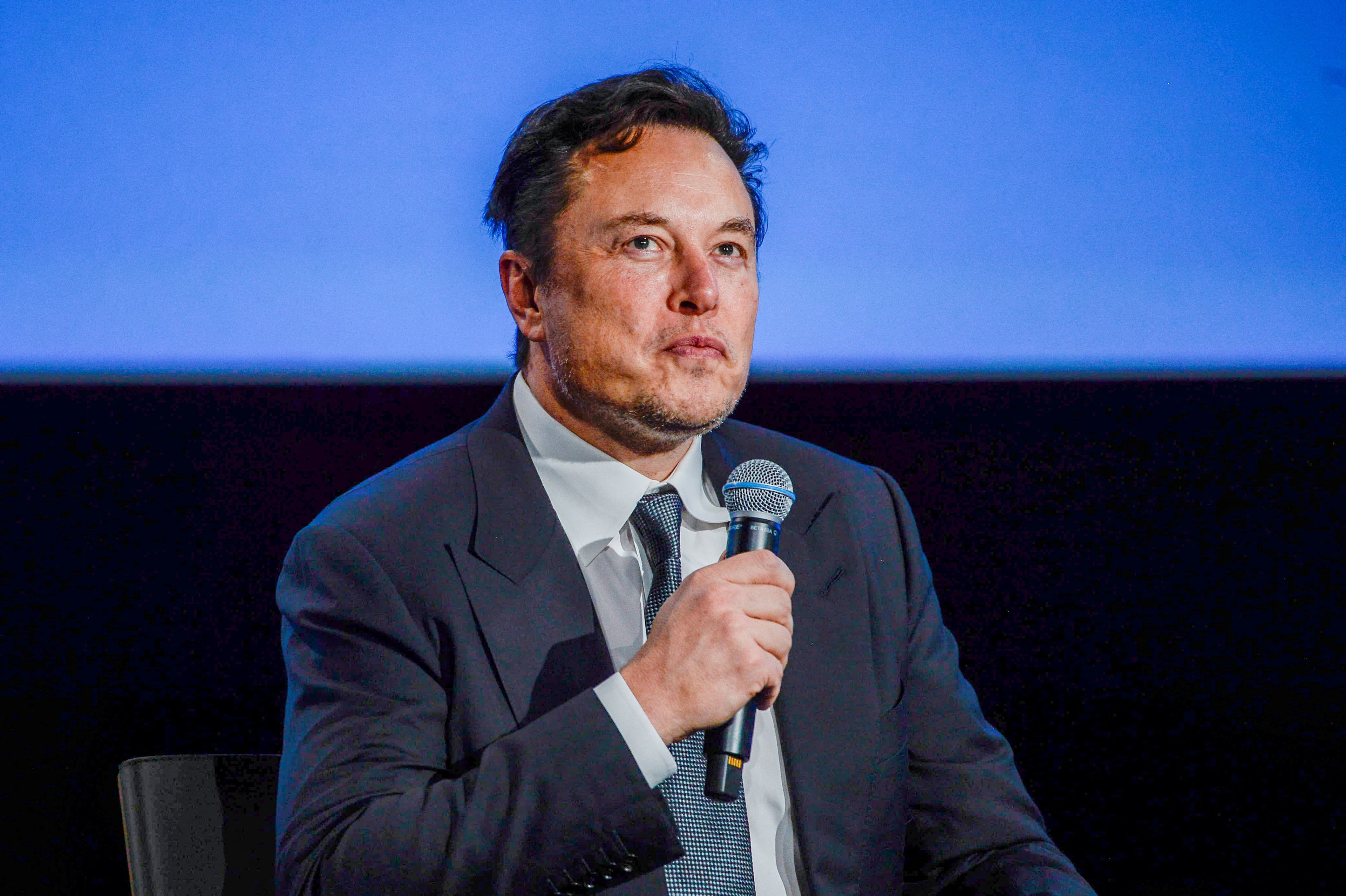 Elon Musk, durante una conferencia en Stavanger (Noruega).