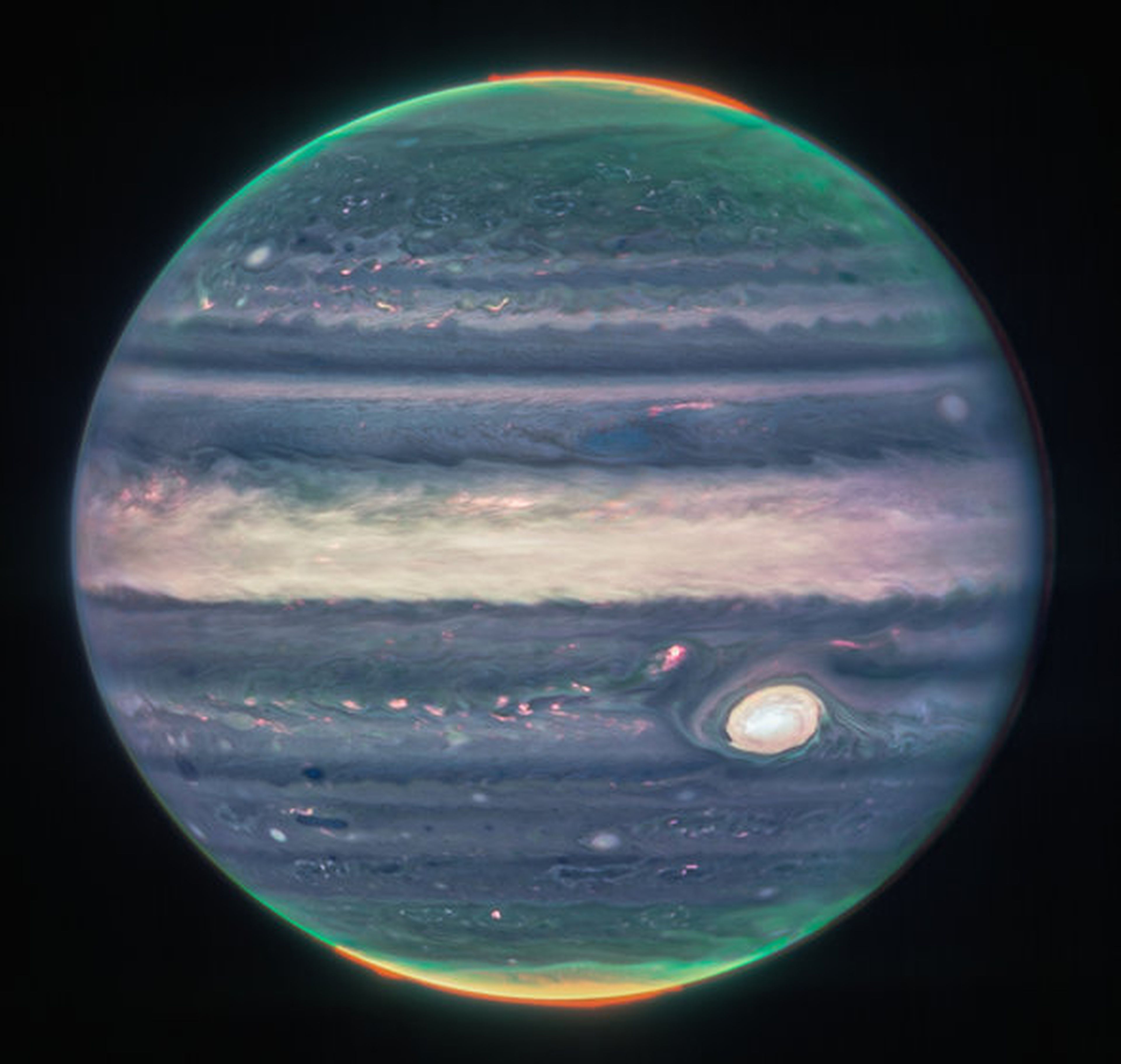 Imagen de Júpiter tomada por el James Webb