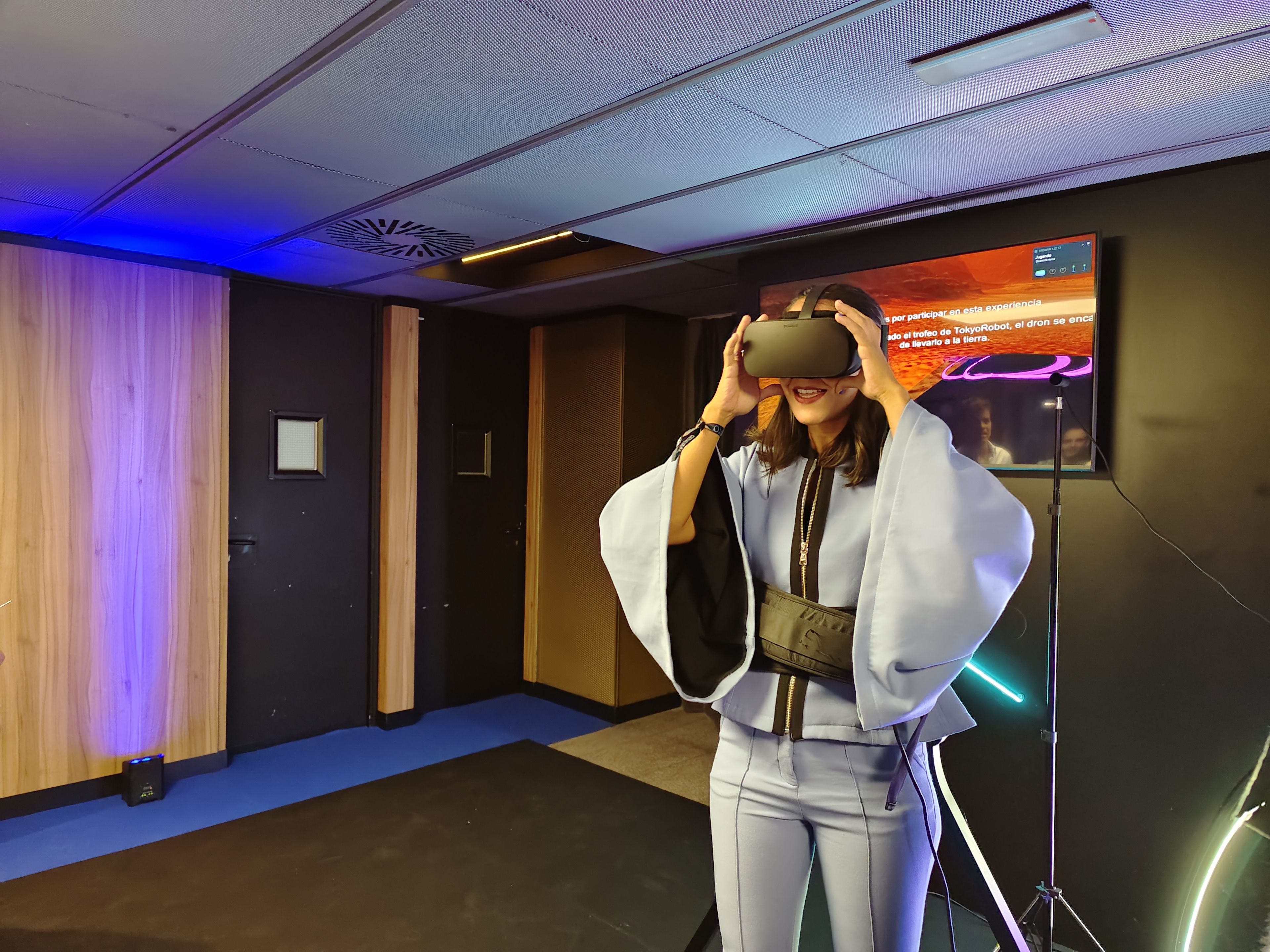 También ha habido diferentes stands de Realidad Virtual.