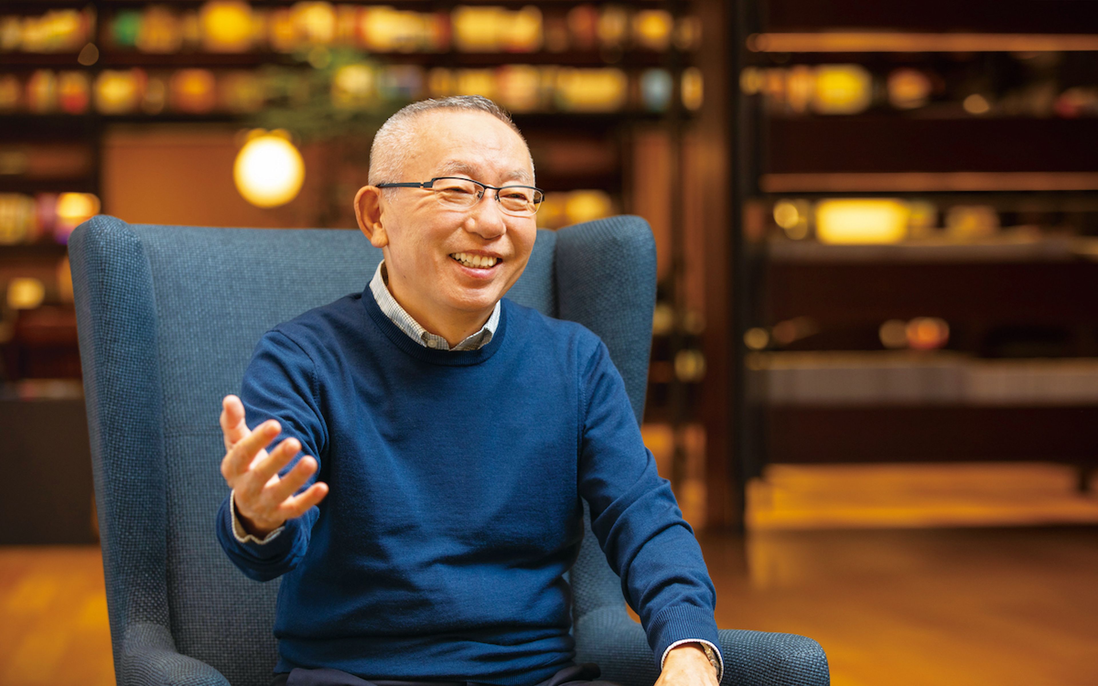 Tadashi Yanai es el presidente y director general de Fast Retailing.