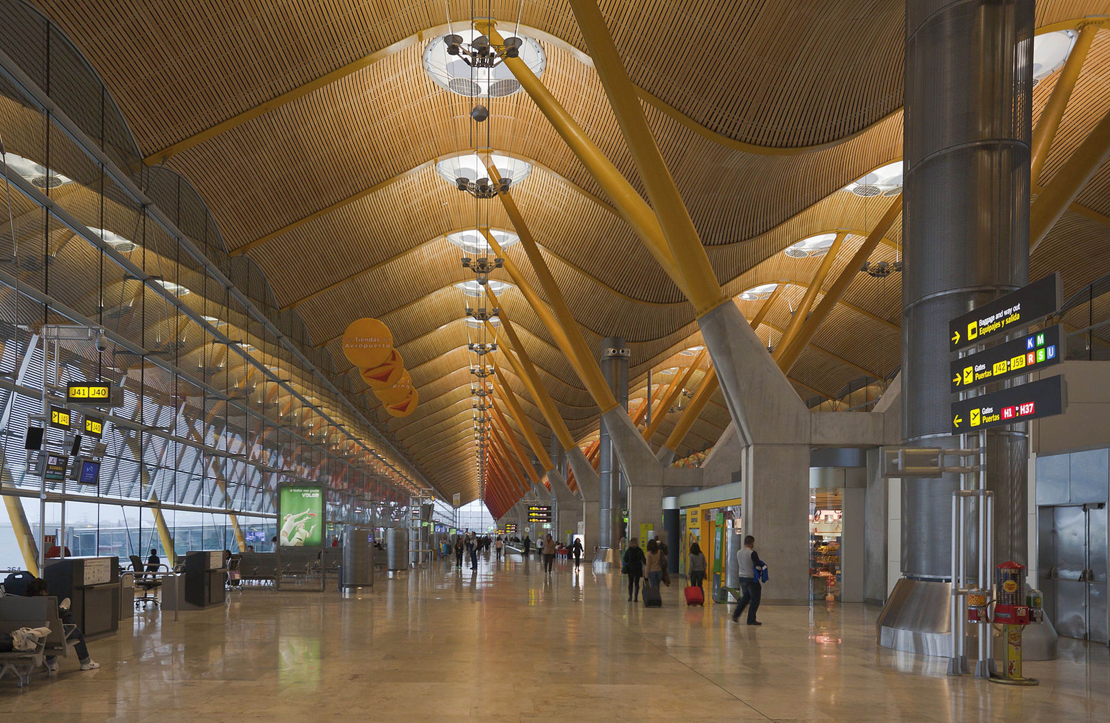 Terminal T4 del Aeropuerto Adolfo Suárez Madrid-Barajas