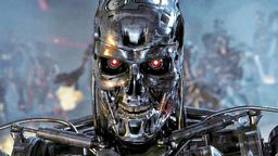 Terminator máquina IA humanidad robot