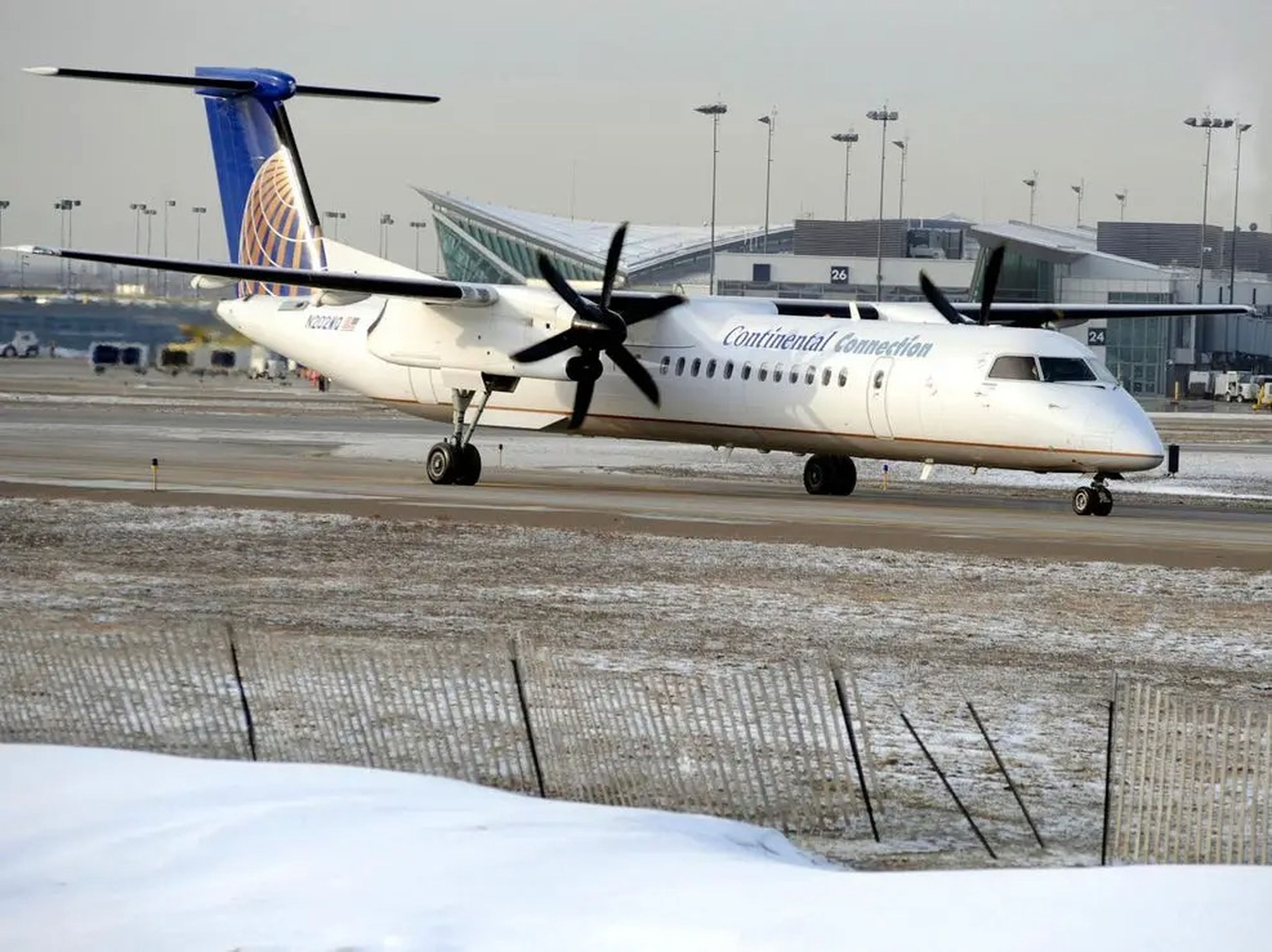 El accidente de Colgan fue un avión Bombardier Dash 8 Q400.