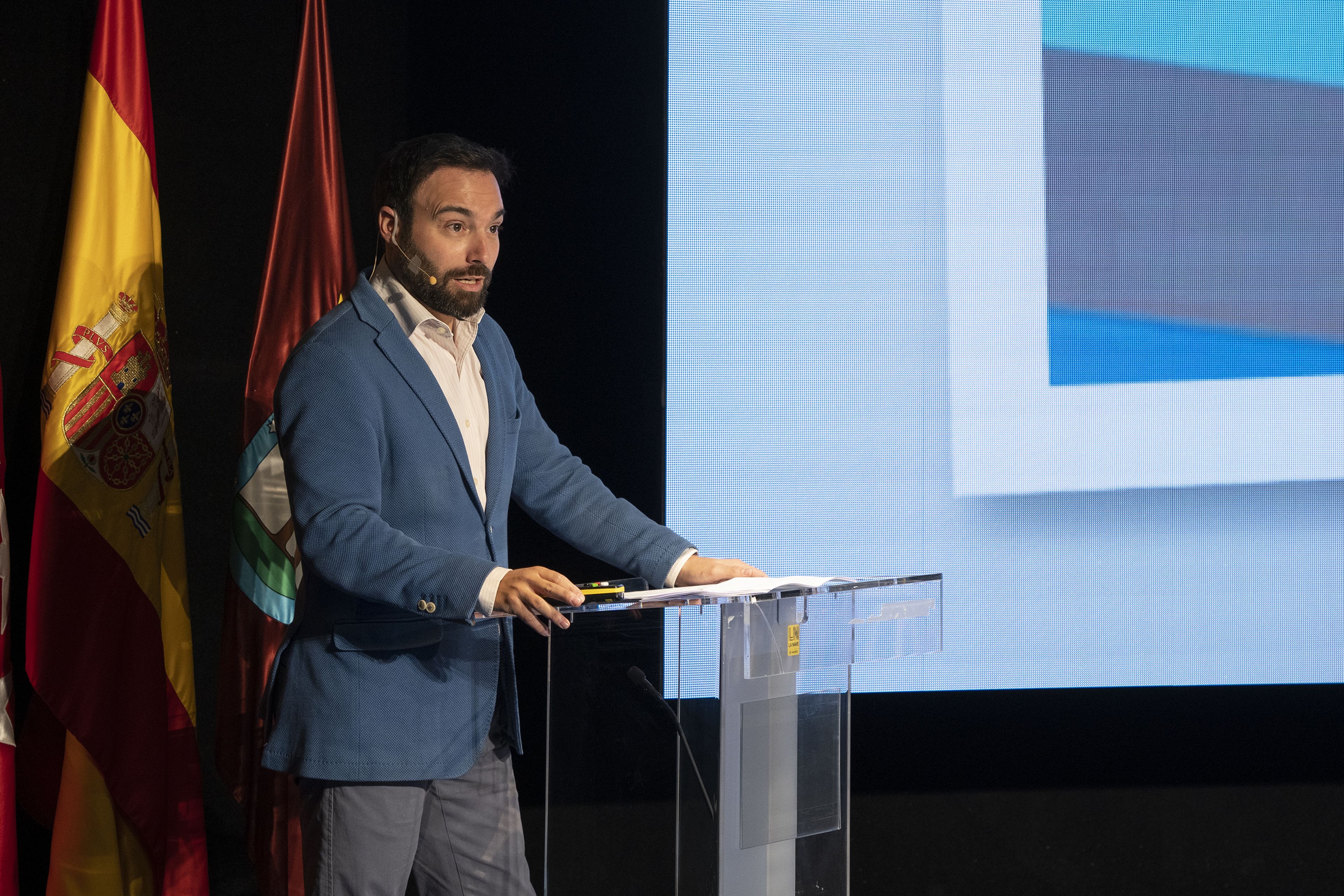 Ángel Niño, Delegado del Área de Innovación y Emprendimiento del Ayuntamiento de Madrid. Foto: La Nave.