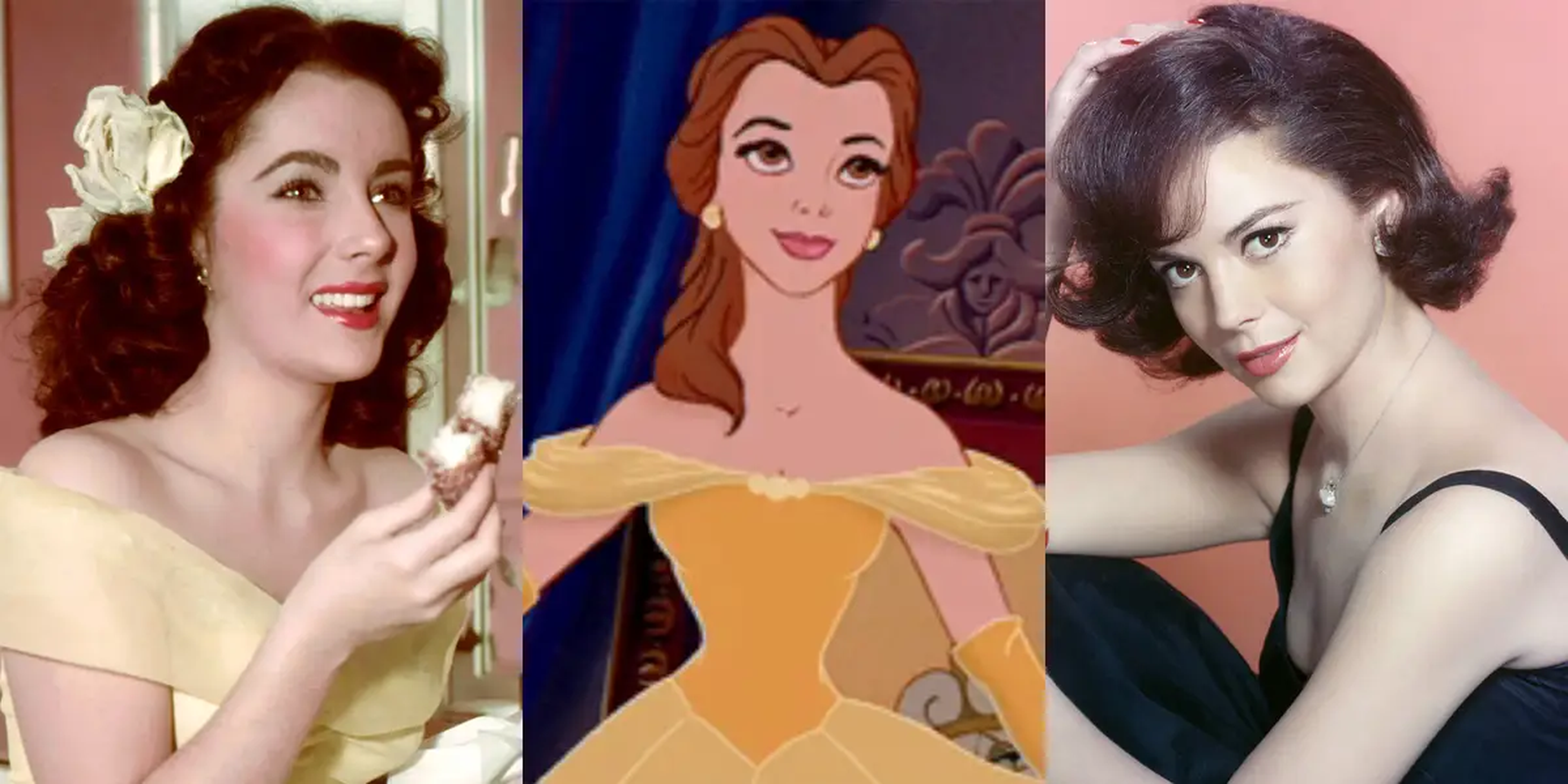 9 famosas que inspiraron los 'looks' de las princesas Disney