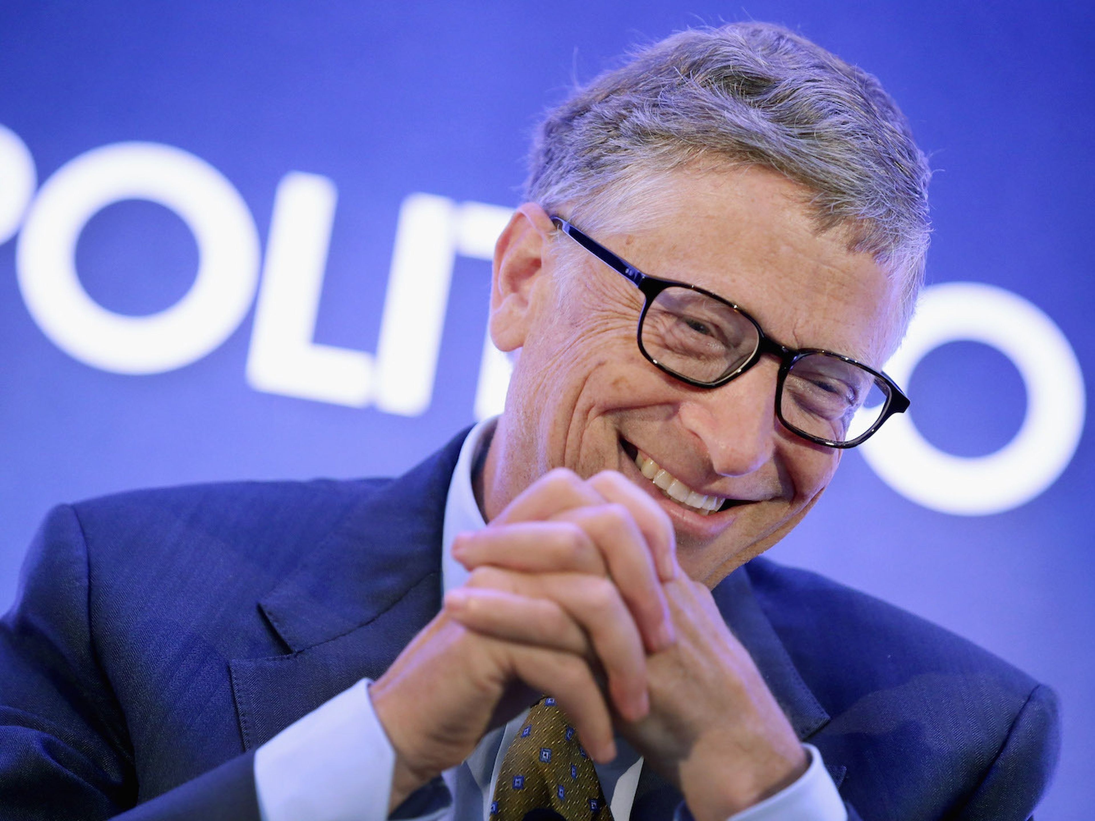 Bill Gates durante su intervención en un evento en Washington, 2014.