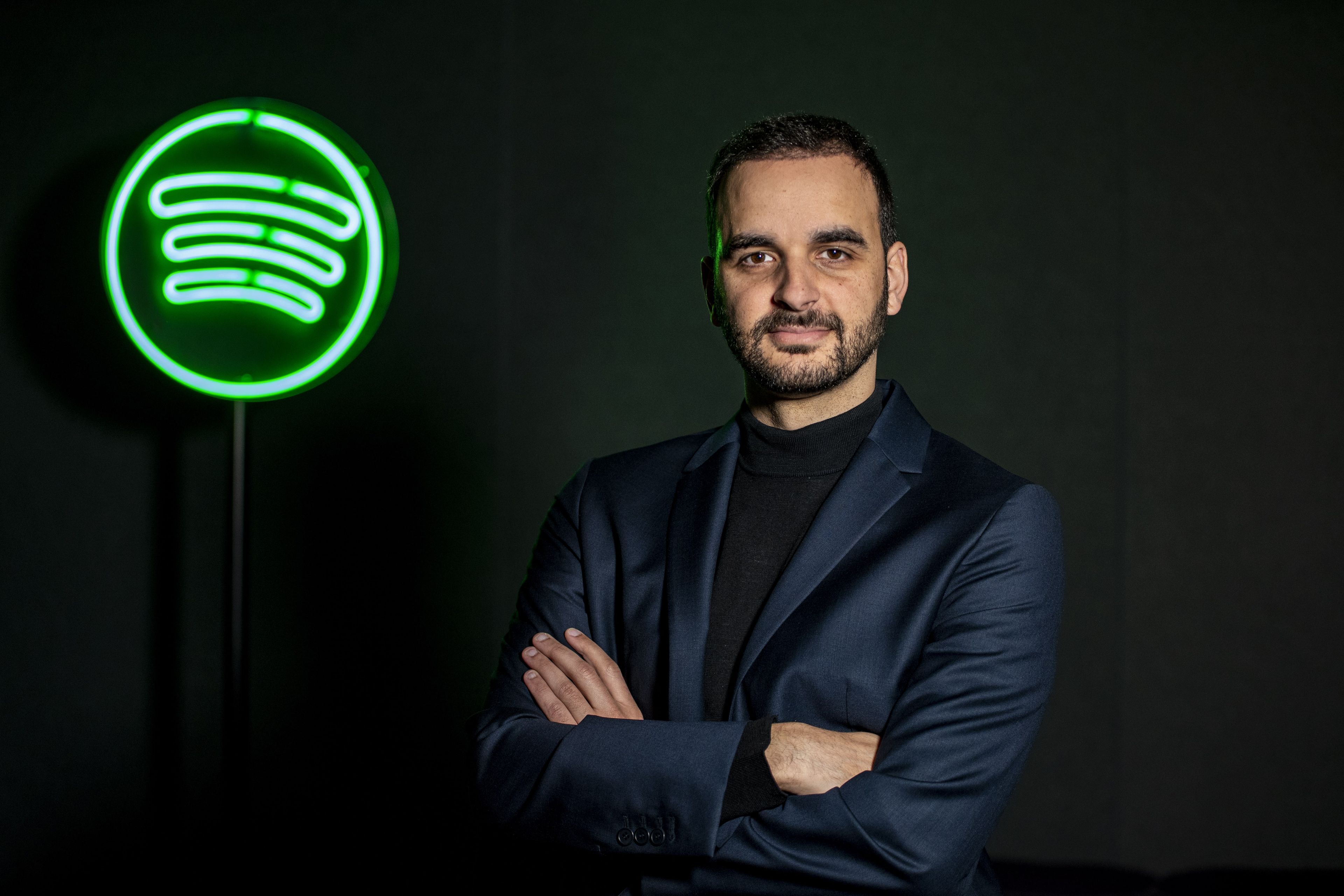 Eduardo Alonso, director de Spotify Studios para el sur y este de Europa.