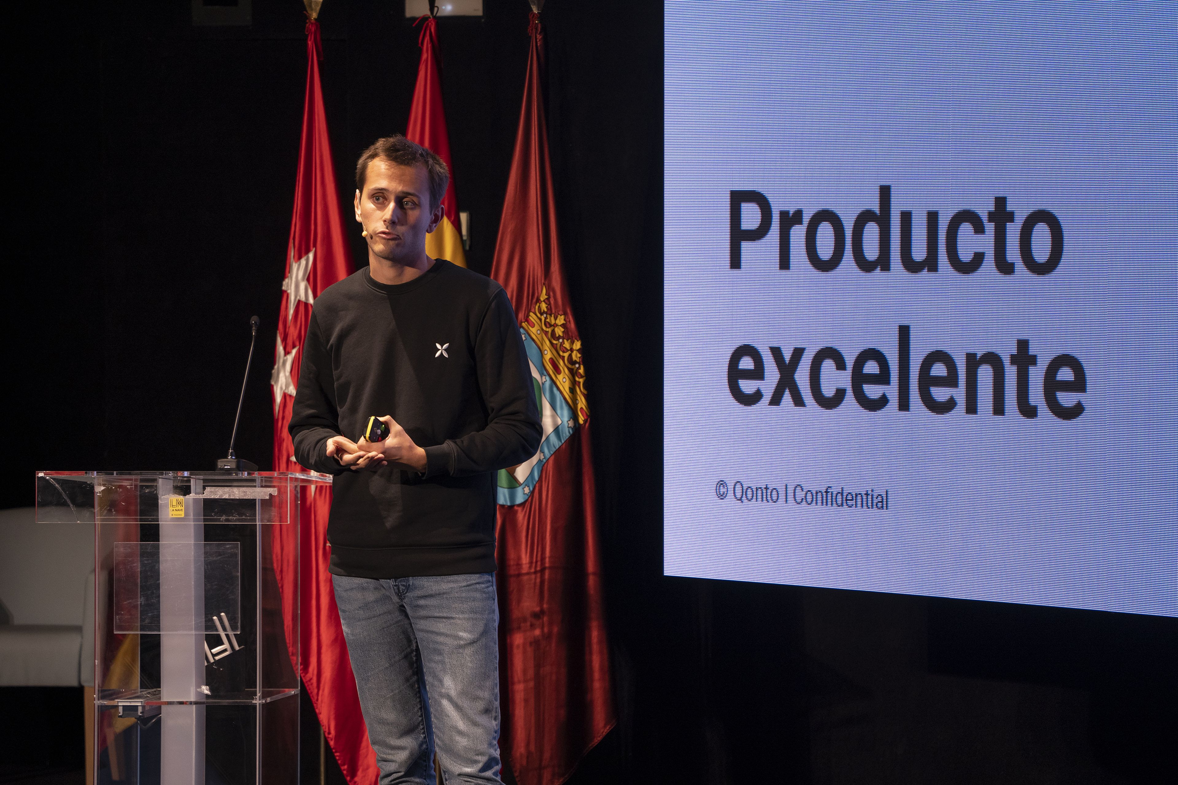 Eduardo Pettir Quirós, Partnerships Manager para España de Qonto. Foto de La Nave.