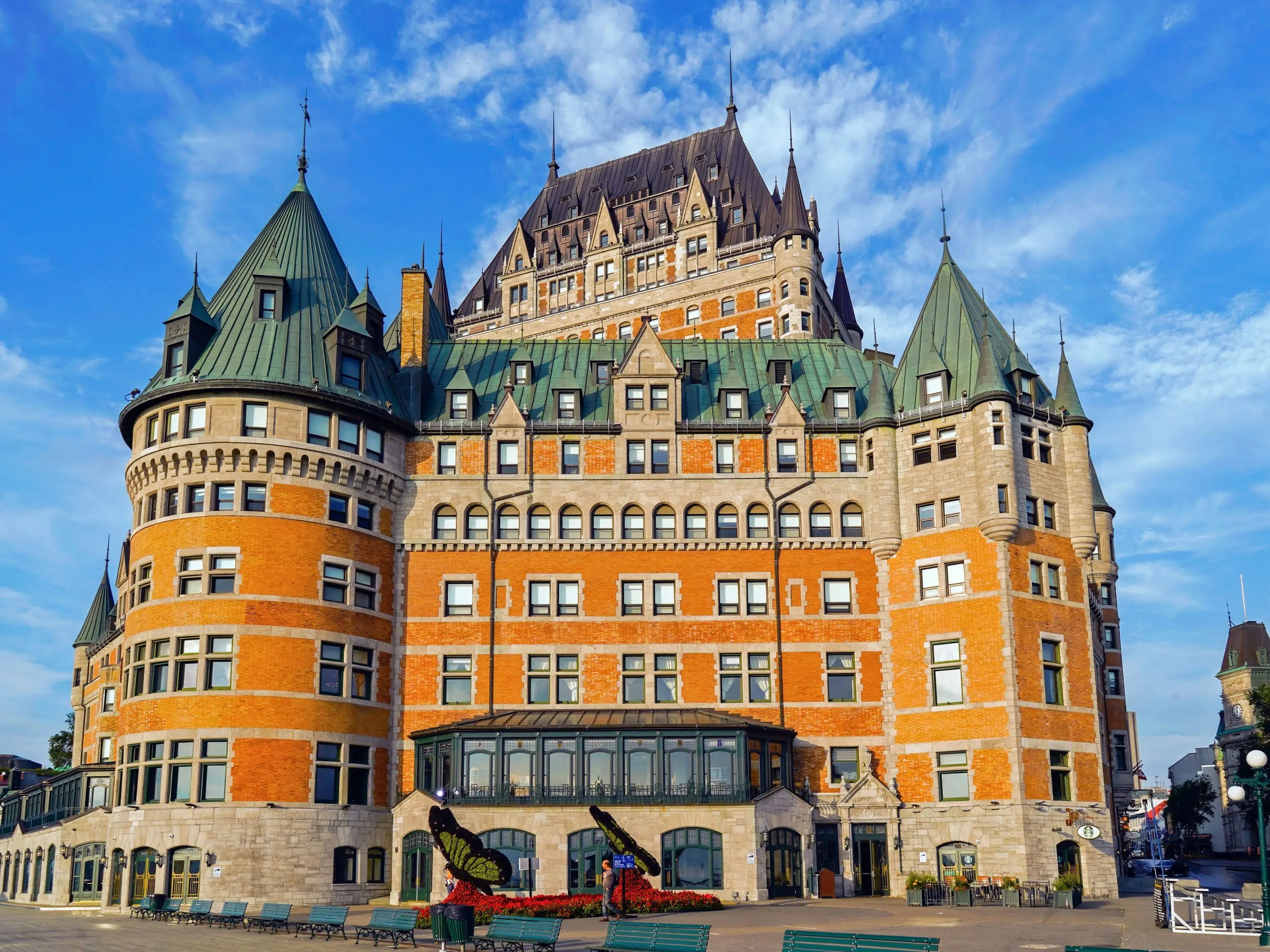 Fairmont hotel in Quebec