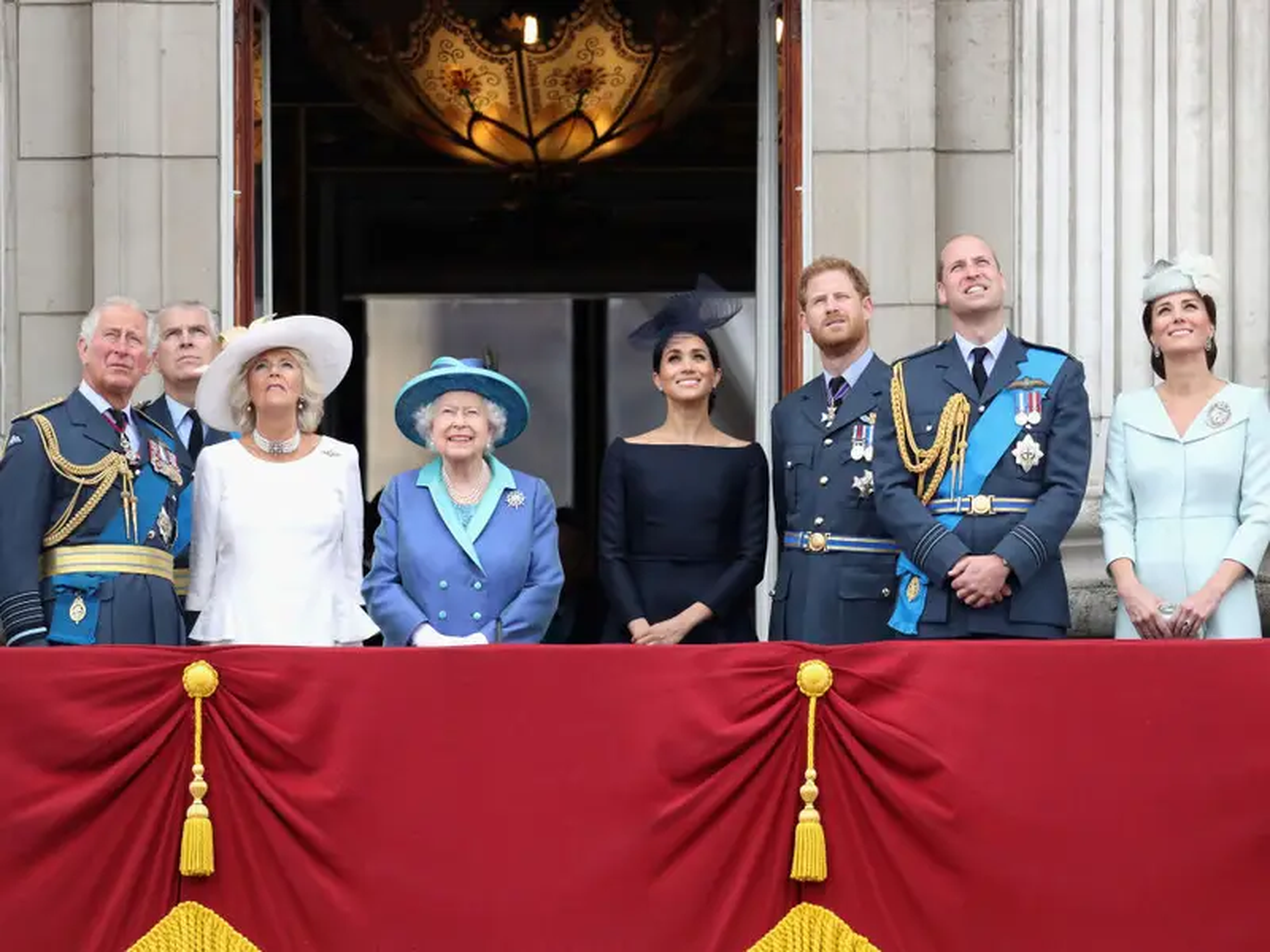 Familia real británica.