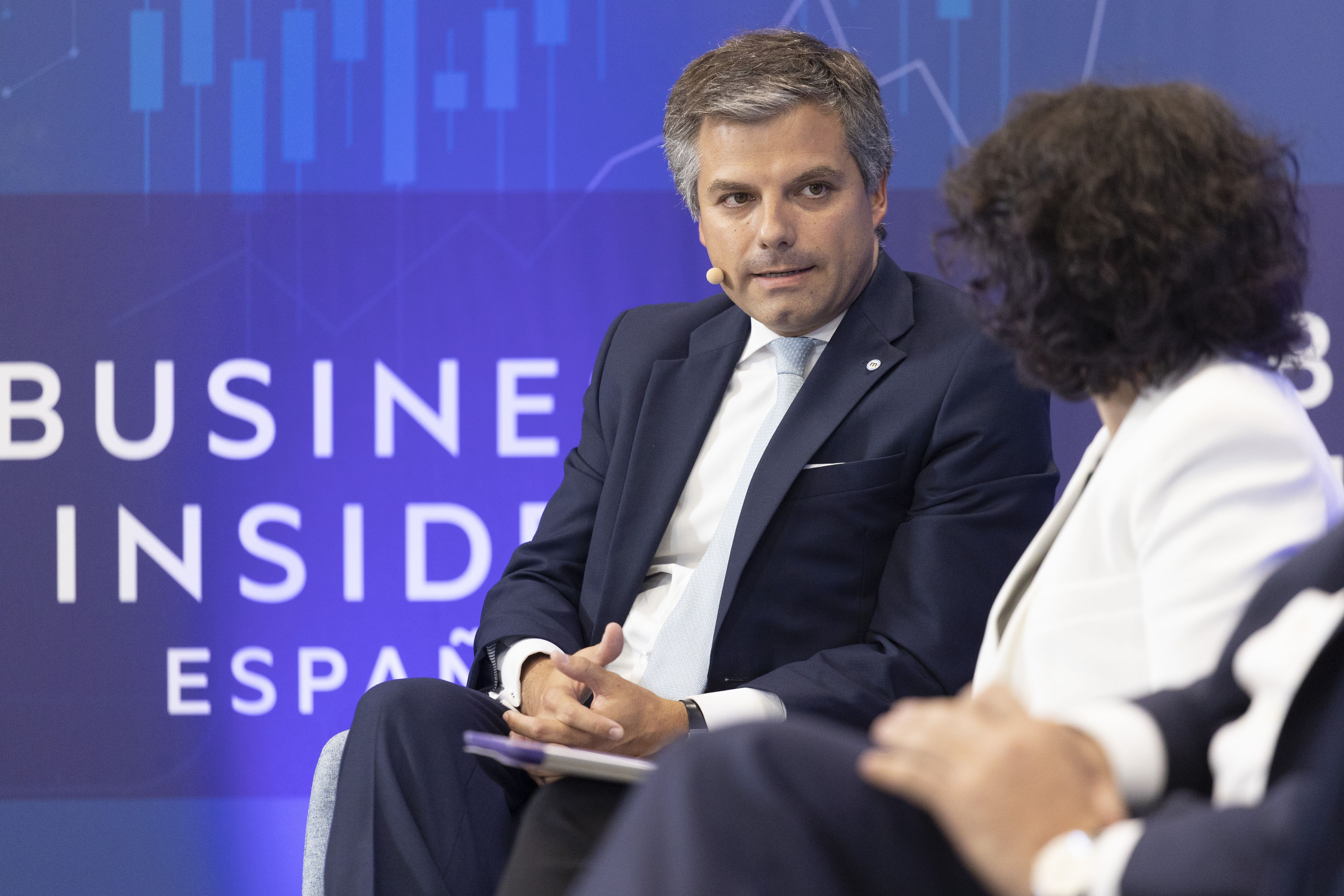 Juan Massana de Castro, responsable de Banco Mediolanum en la zona Madrid-Centro, en el Smart Business Meeting de Business Insider España.