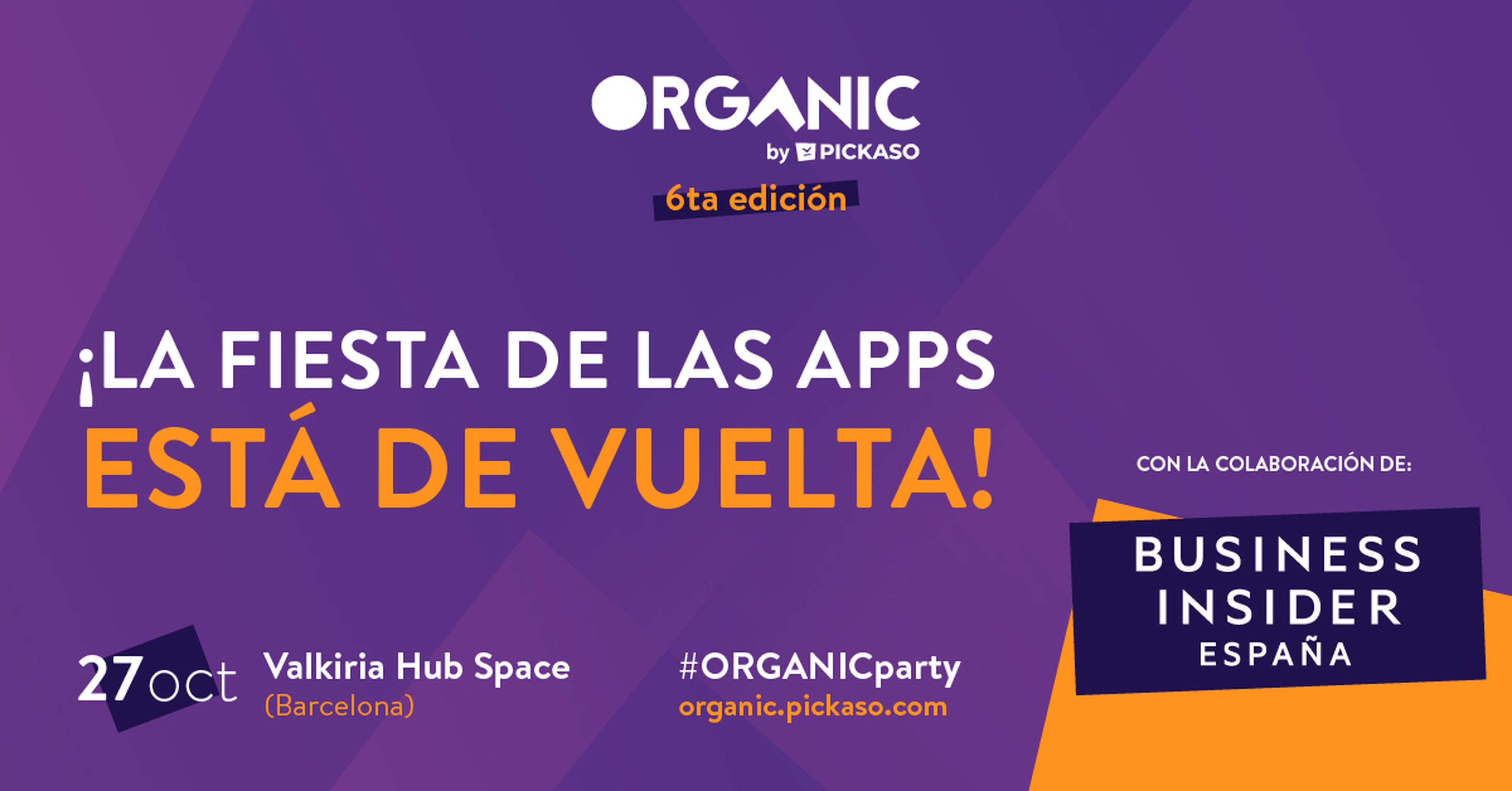 Organic, 'The App Party' está de vuelta.