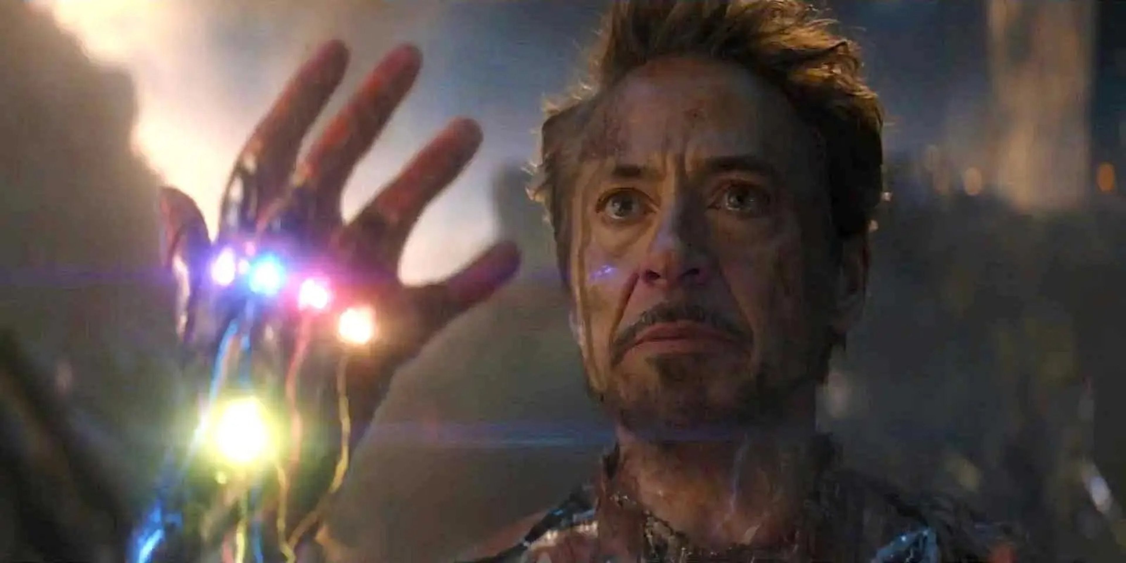 Robert Downey Jr. como Iron Man en 'Vengadores: Endgame'.