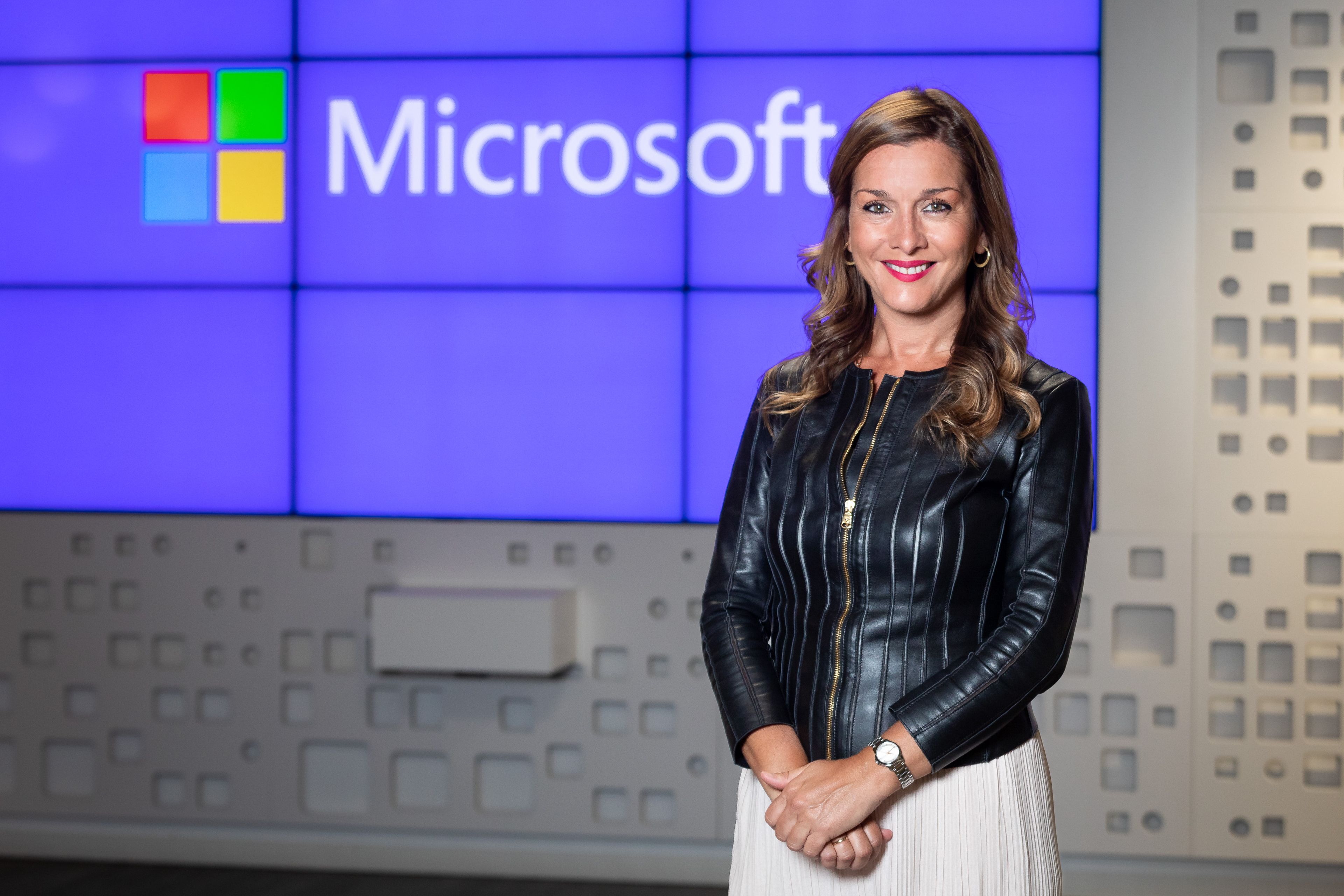 Silvia Hernández, directora de sector Financiero de Microsoft España.