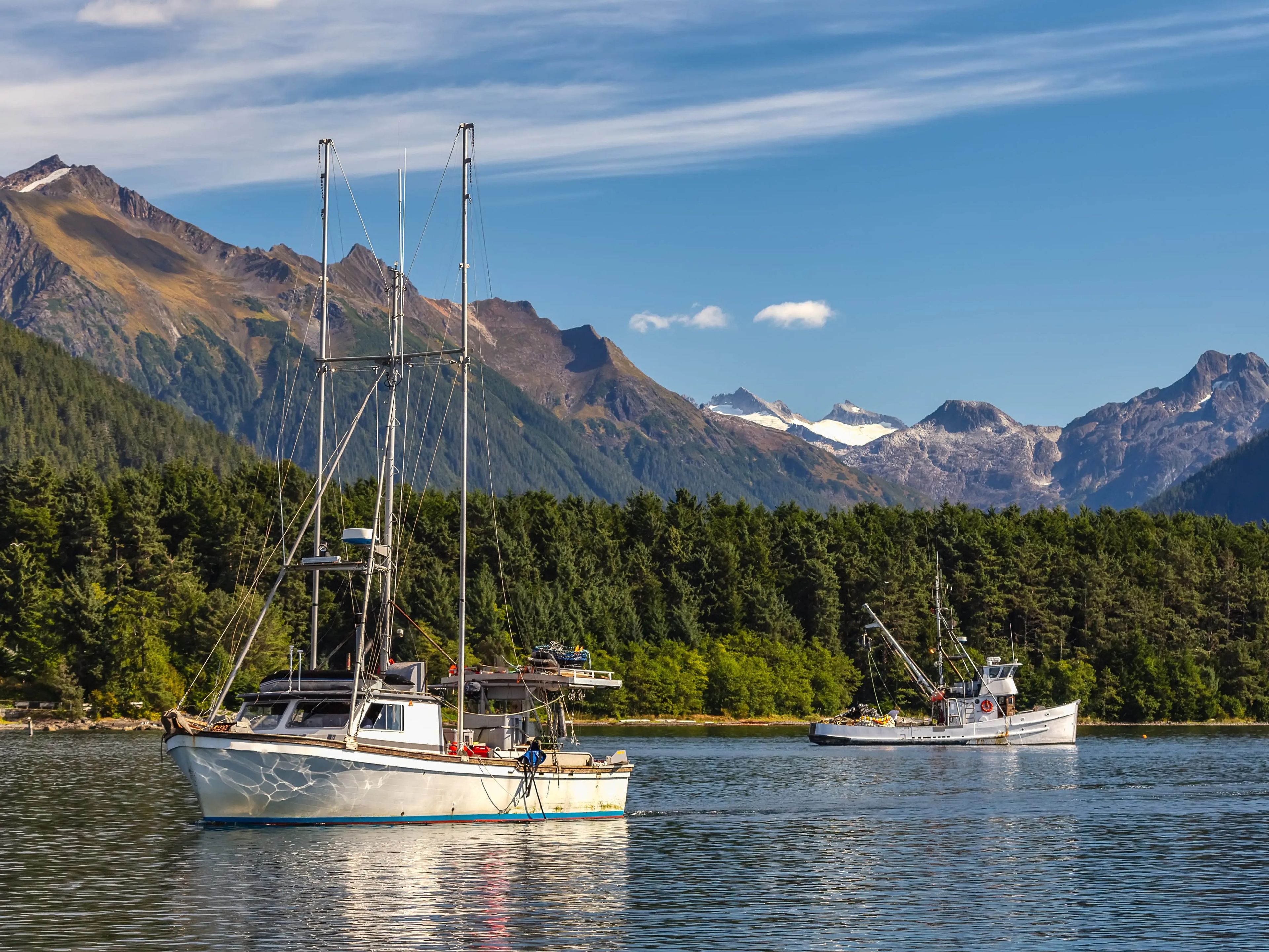 Sitka, Alaska, fue gobernada por Rusia hasta mediados del siglo XIX.