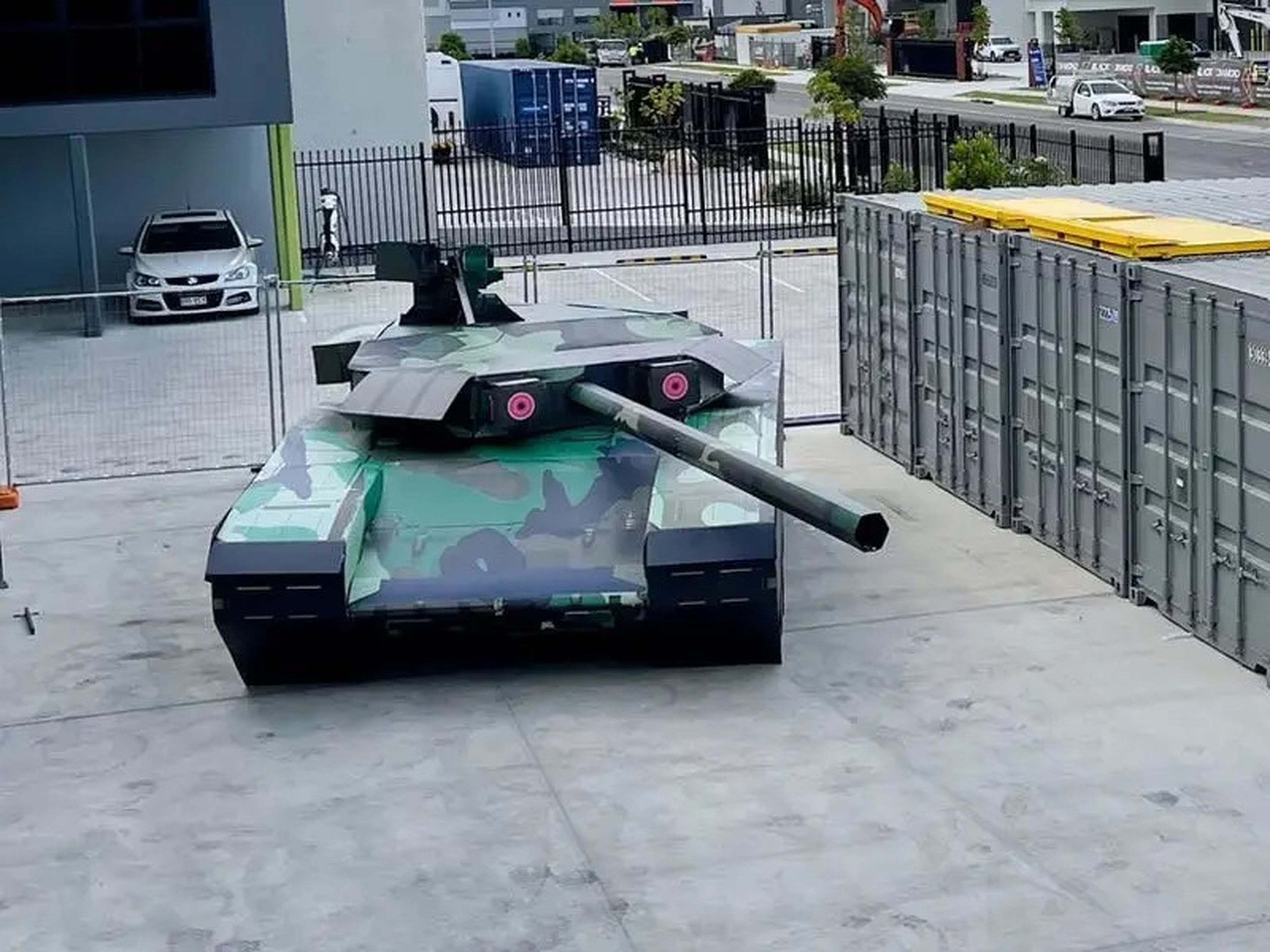 Tanque robot T-90 de Gaardtech
