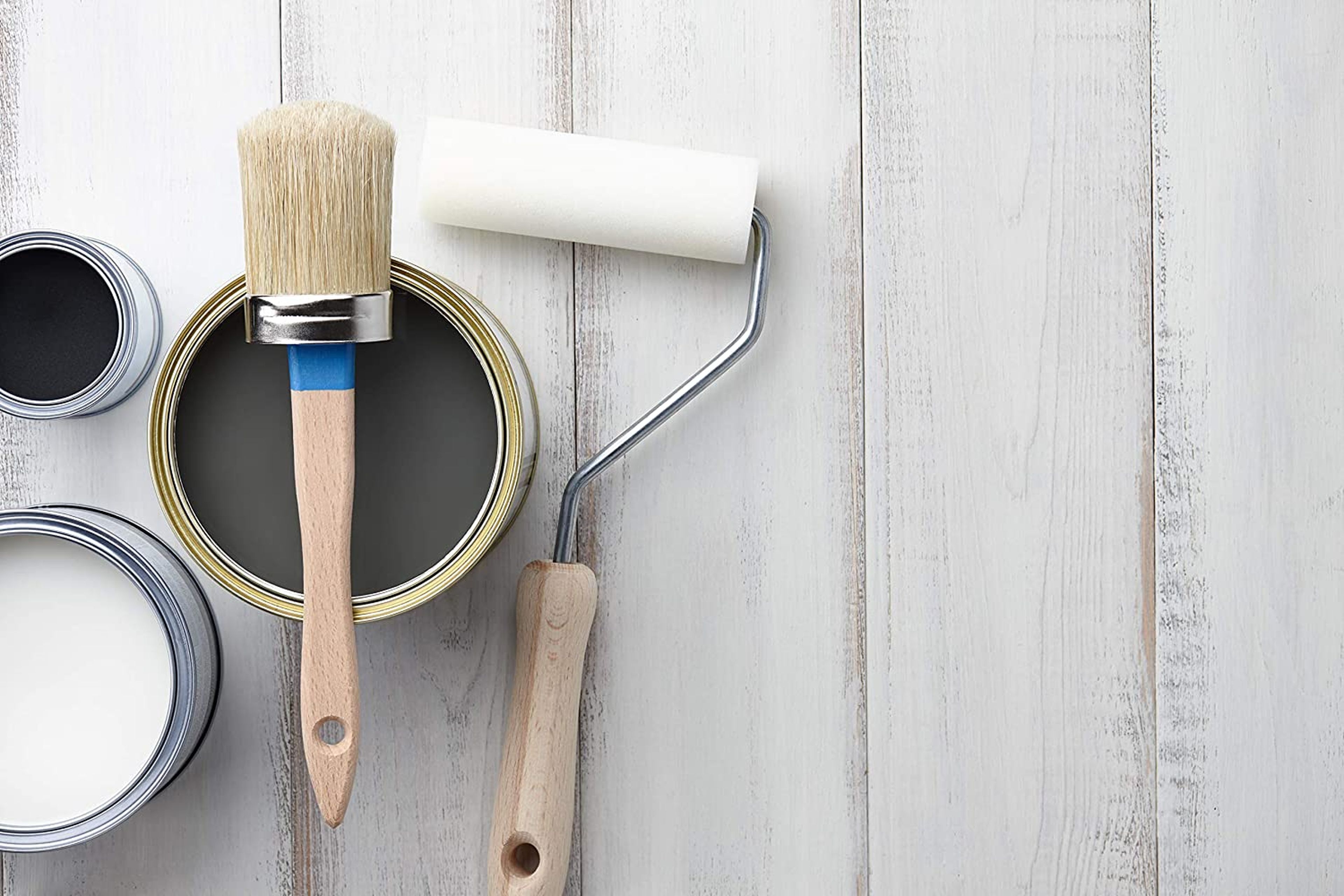 Brocha para pintar madera con lasur o braniz