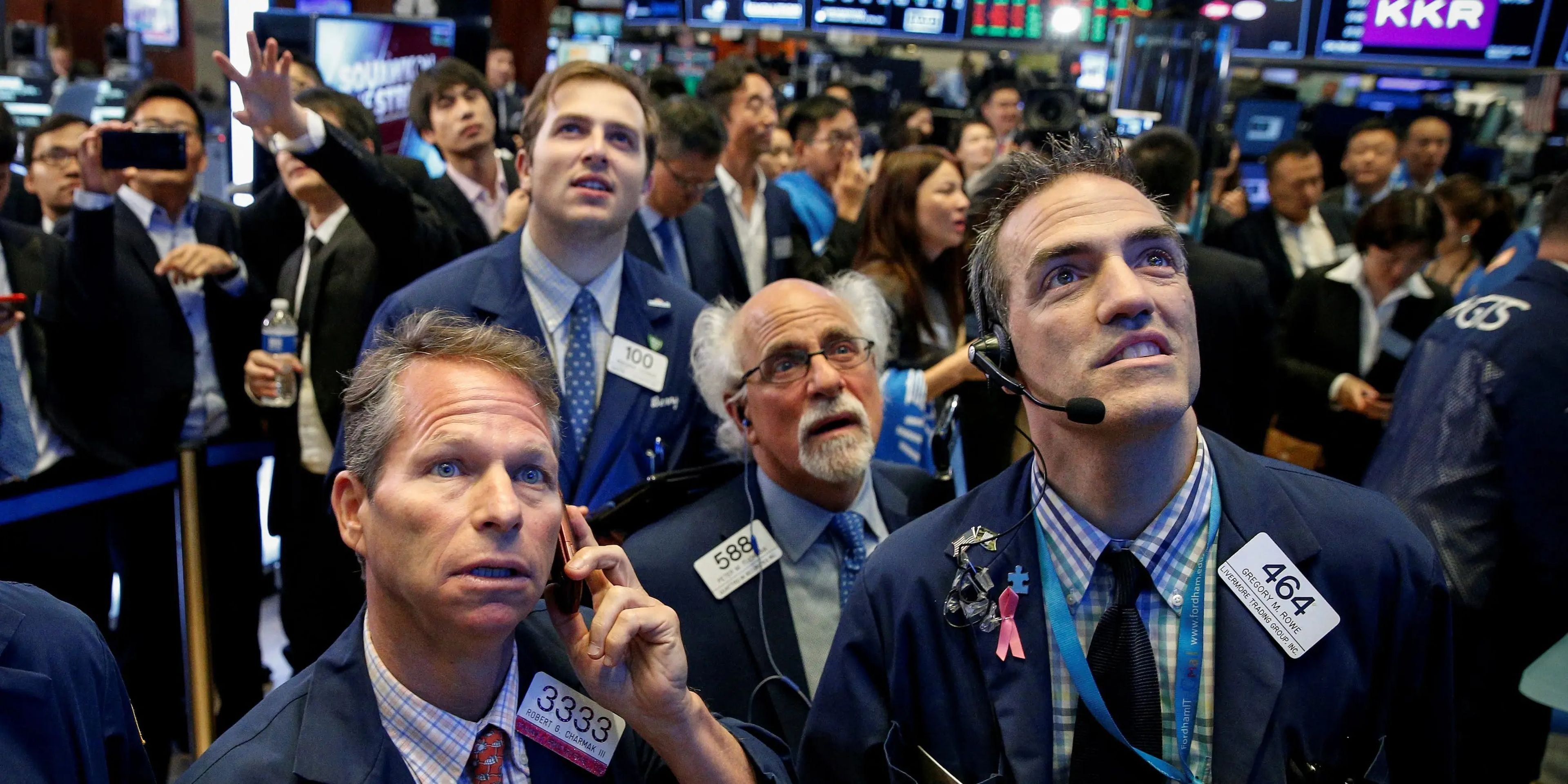 Traders de Wall Street