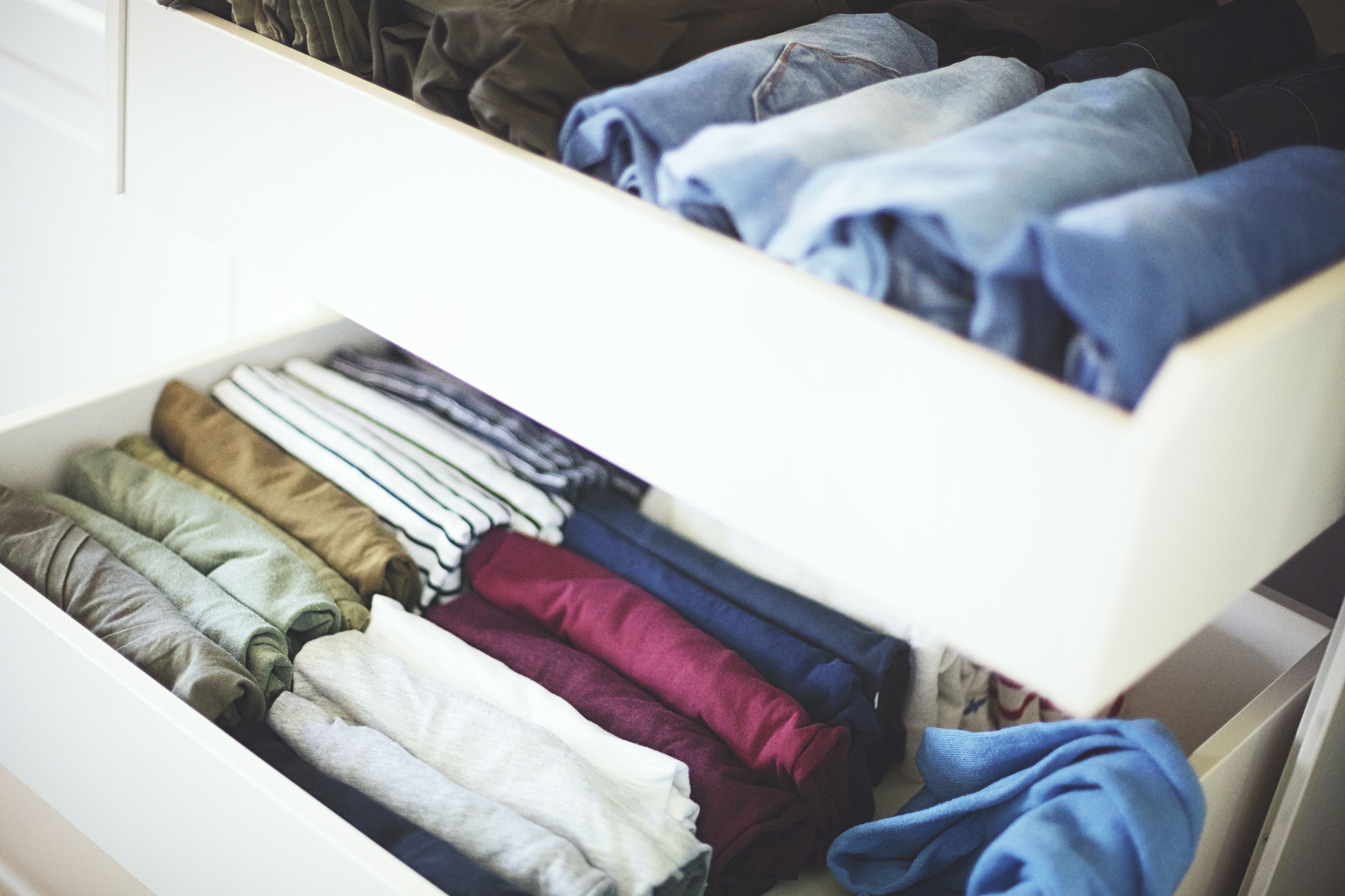  Homde Organizador de ropa de armario para jeans