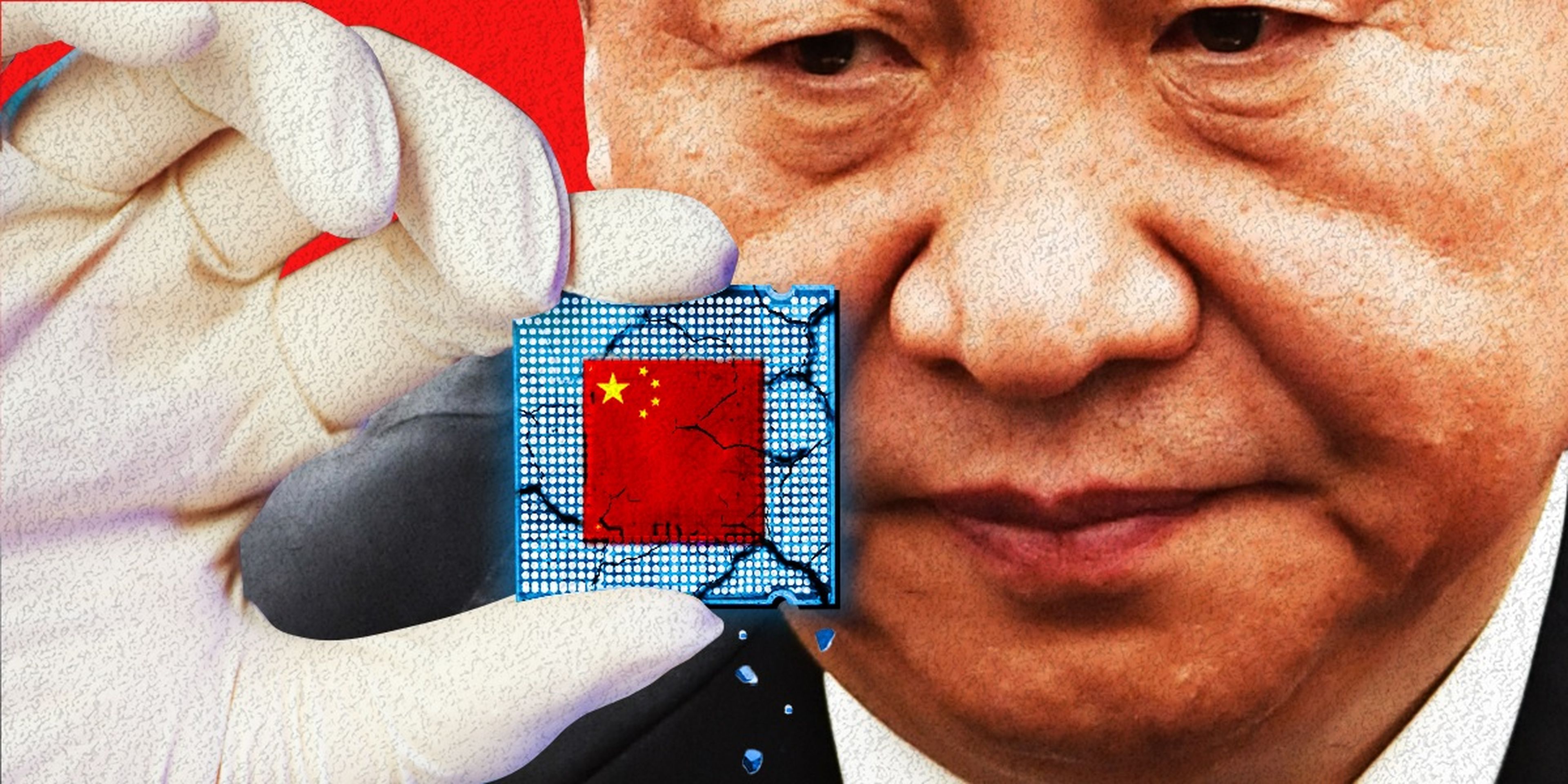El presidente chino Xi Jinping ha invertido miles de millones en el desarrollo de semiconductores, pero su plan no está funcionando.