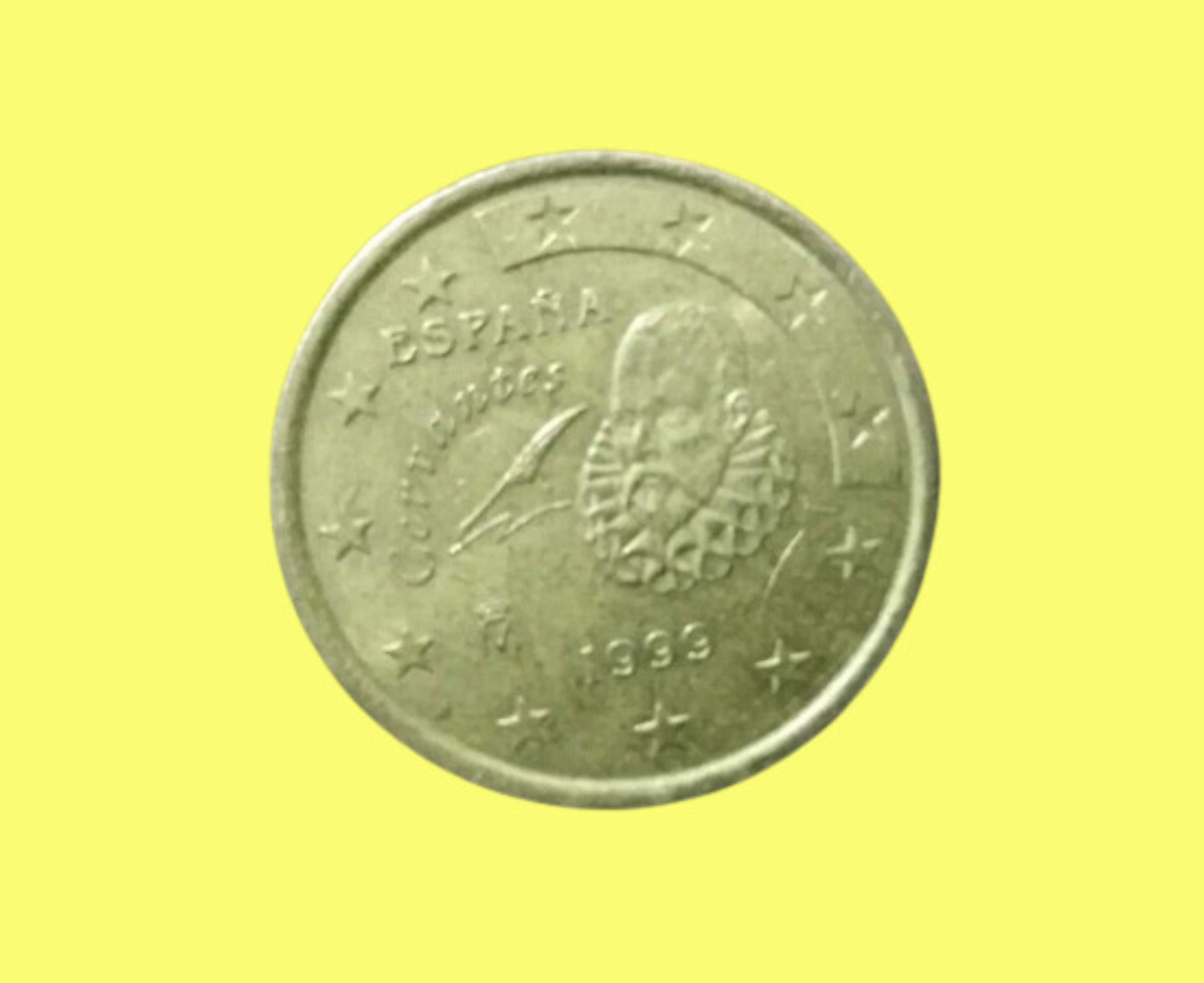 50 céntimos de Cervantes