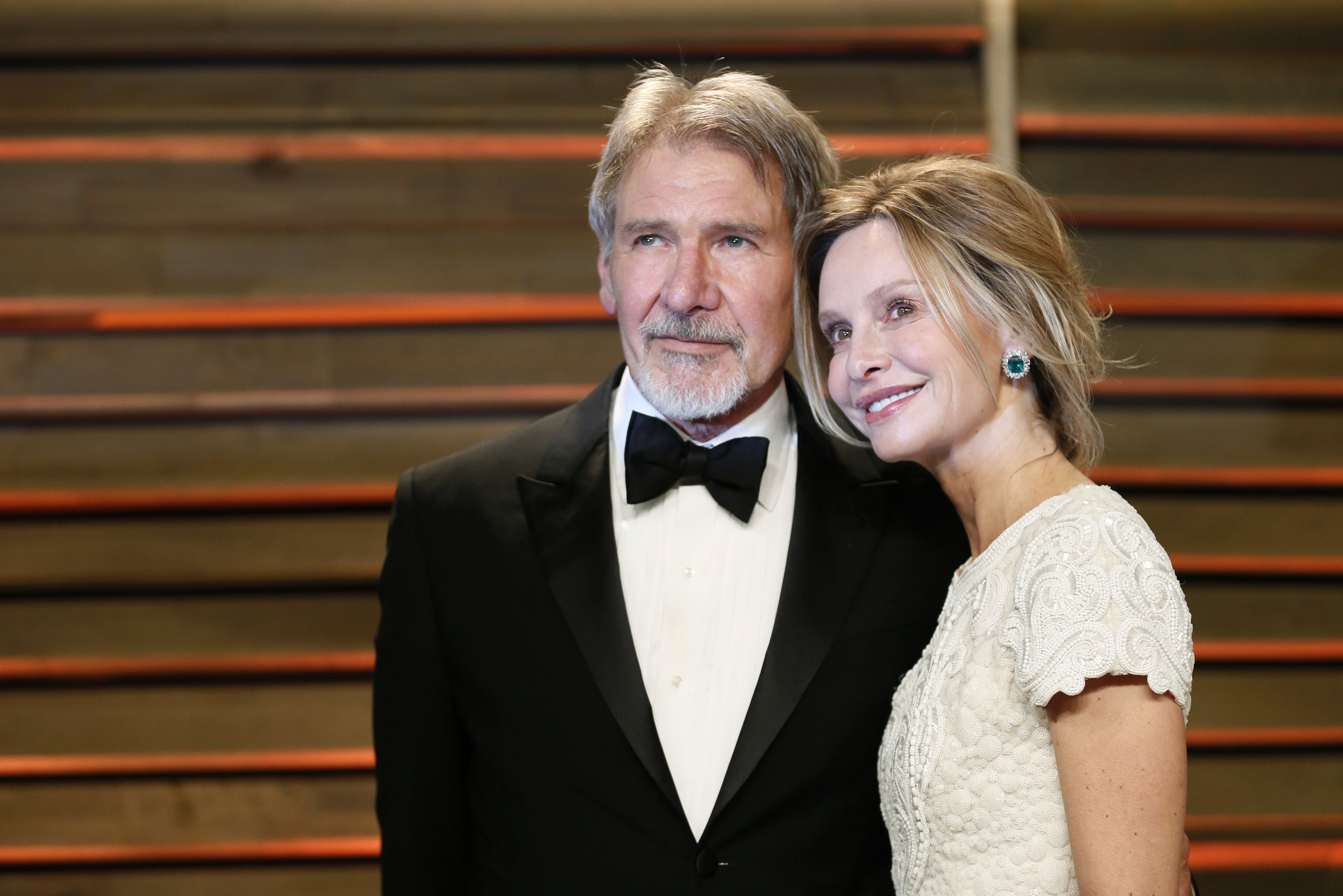 Harrison Ford y Calista Flockhart.