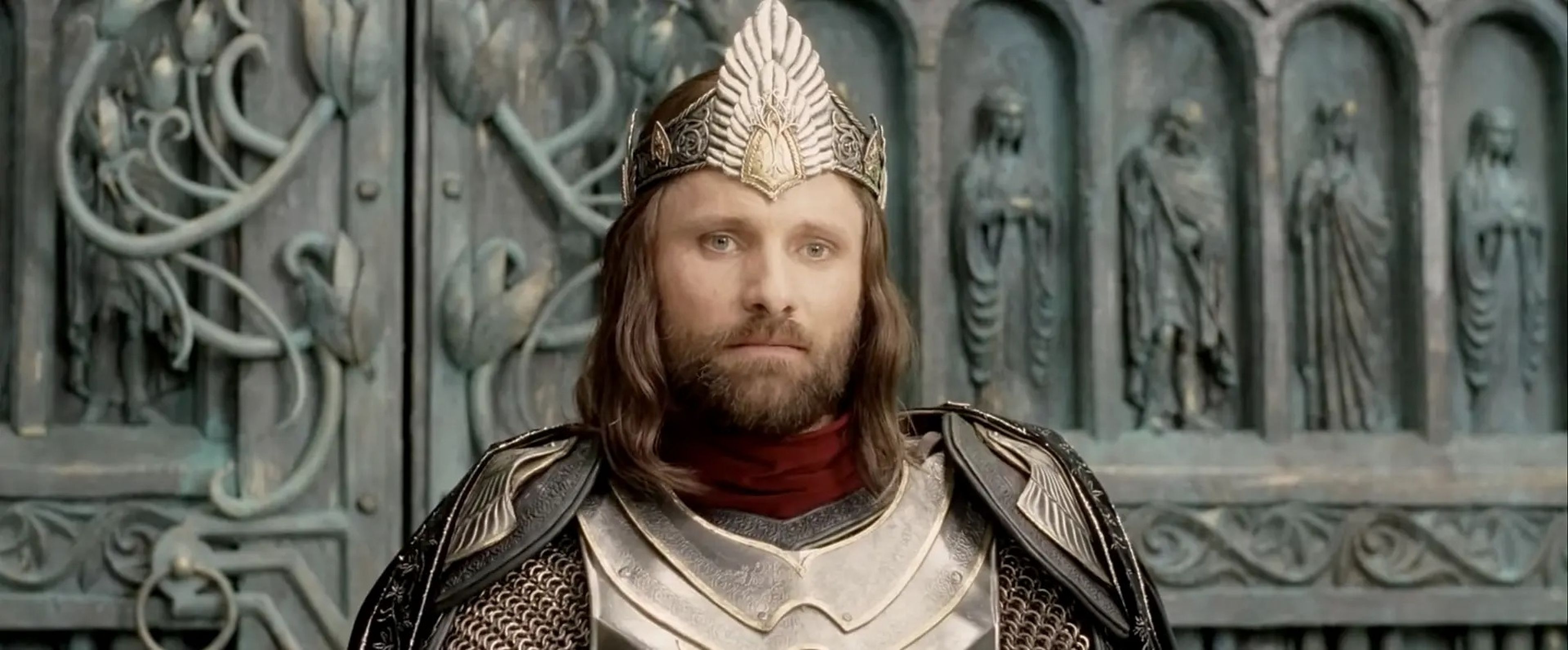 Aragorn en "El señor de los anillos: El retorno del rey."