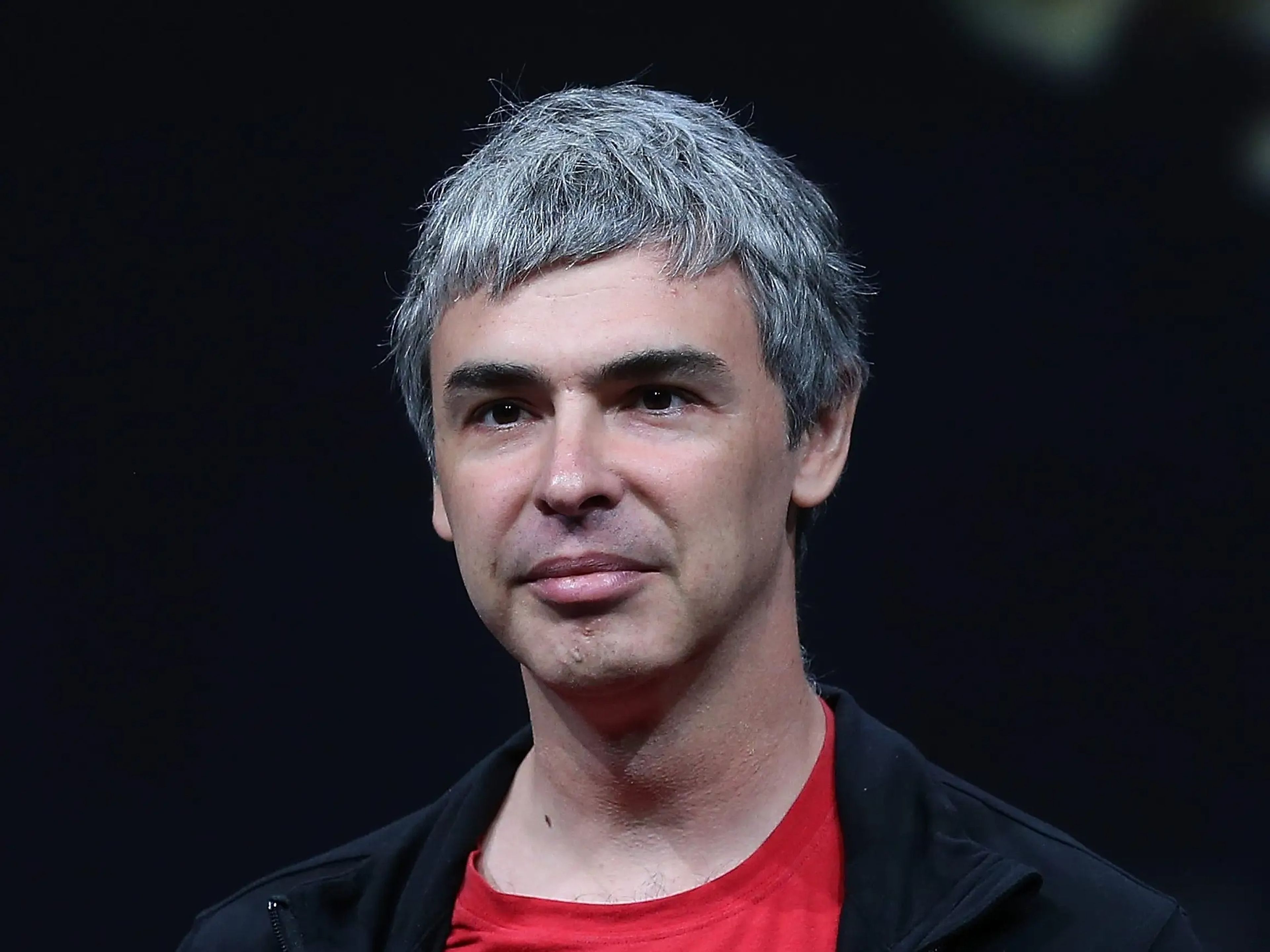 Larry Page, cofundador y consejero delegado de Google, durante el discurso de apertura de la conferencia de desarrolladores Google.