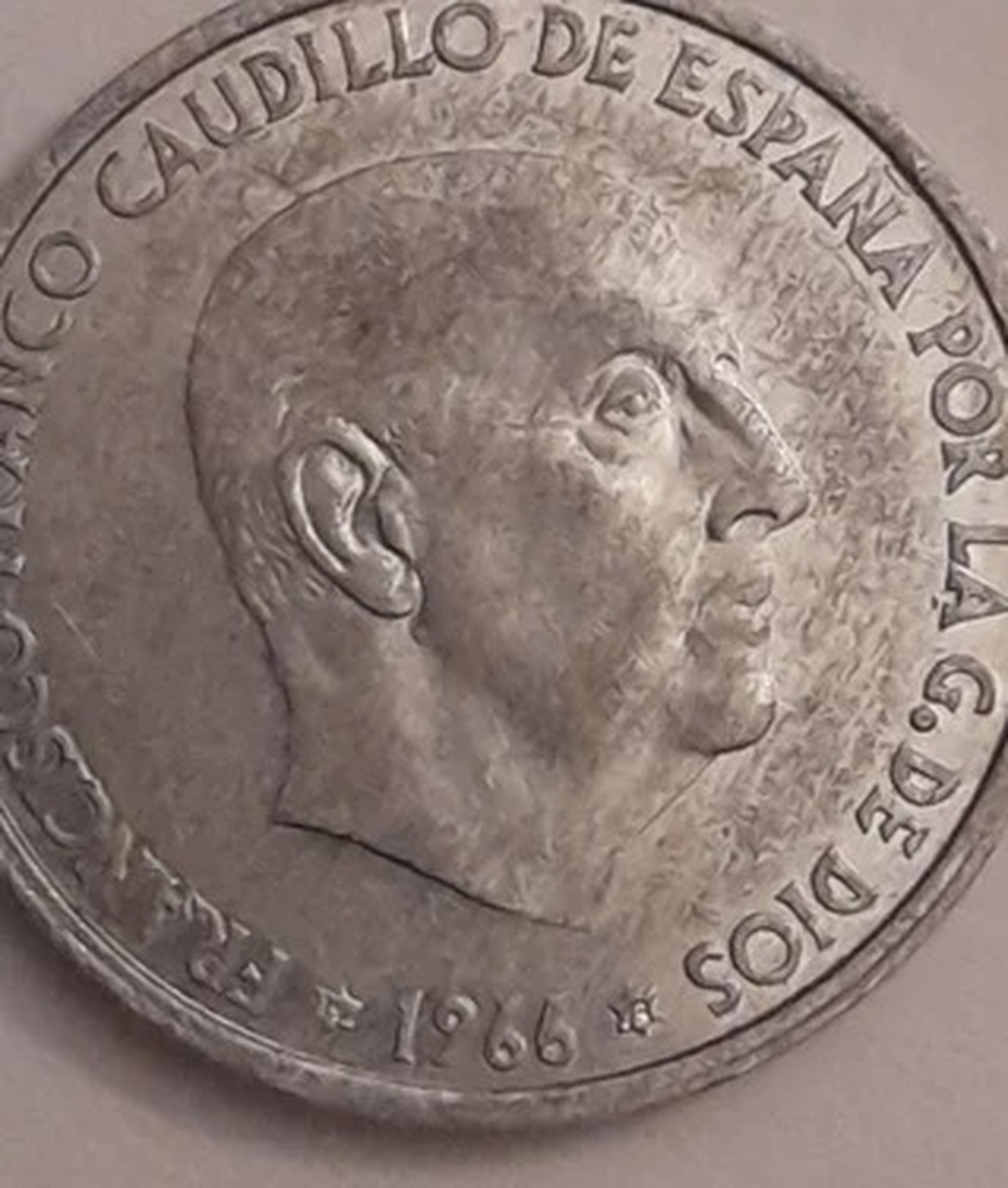 Moneda 50 céntimos 1966 Franco