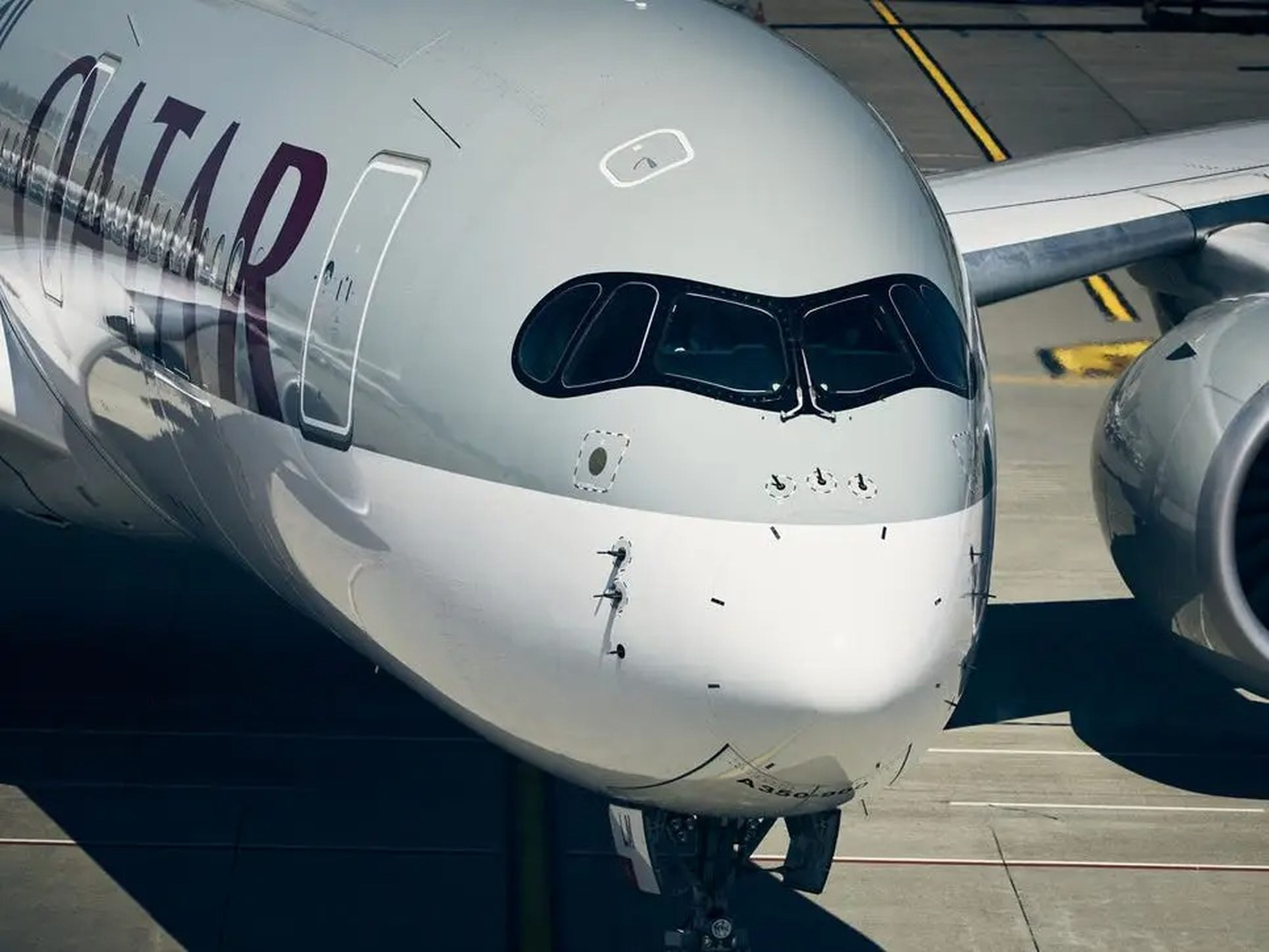 Qatar Airways A350.