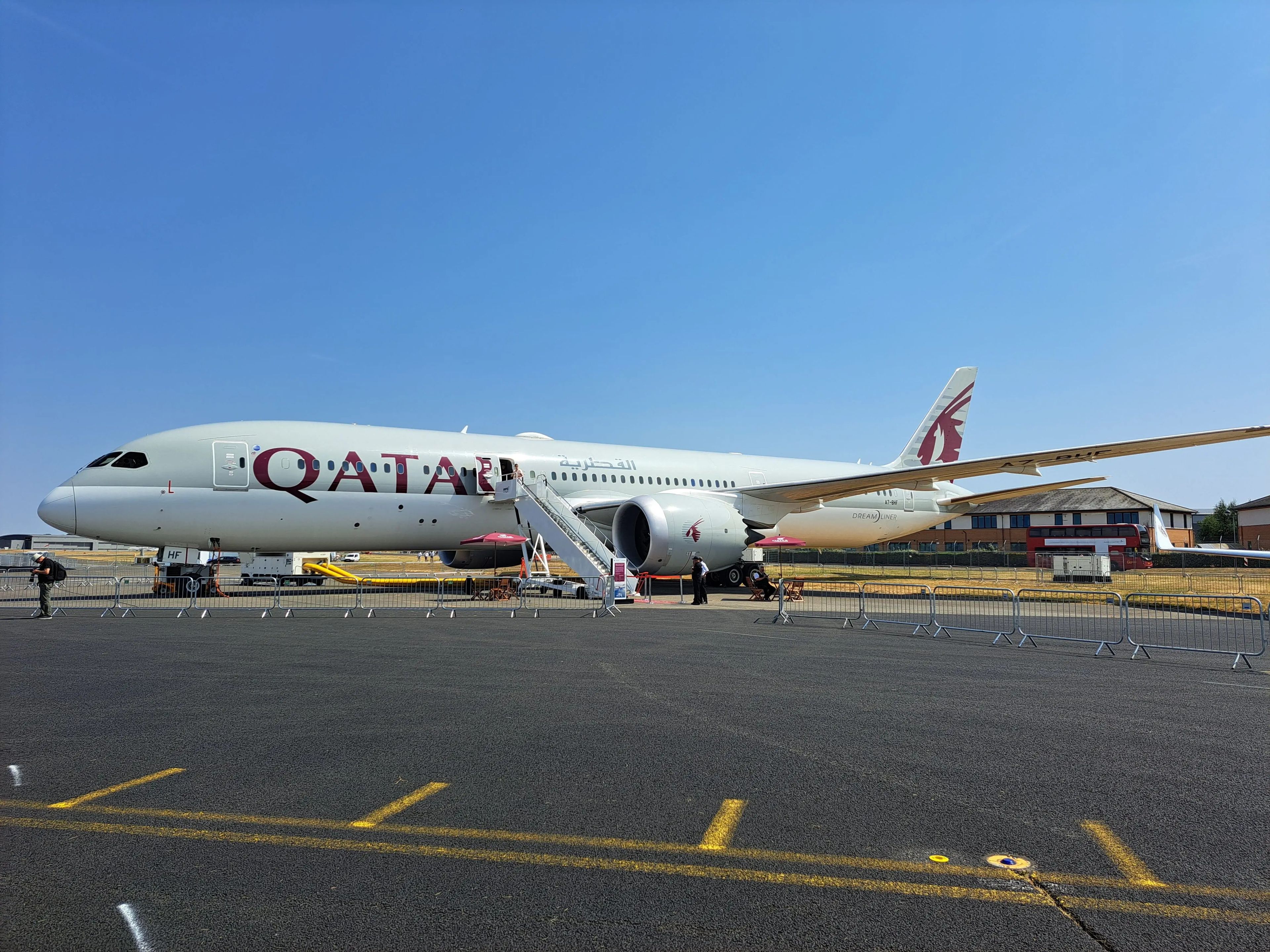 'Business Insider' recorrió uno de los Boeing 787 Dreamliners de Qatar Airways en el Salón Aeronáutico Internacional de Farnborough 2022.