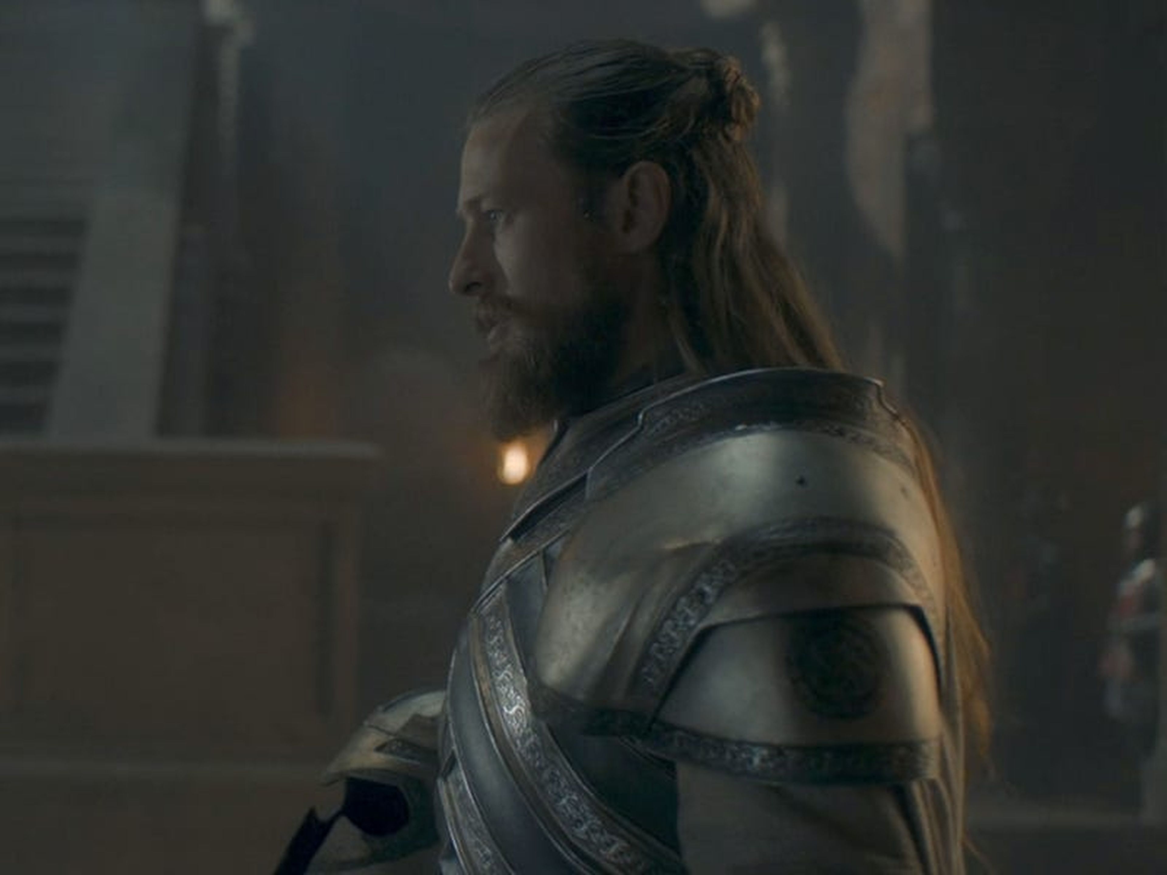 Ser Erryk durante el octavo episodio de 'La casa del dragón'.
