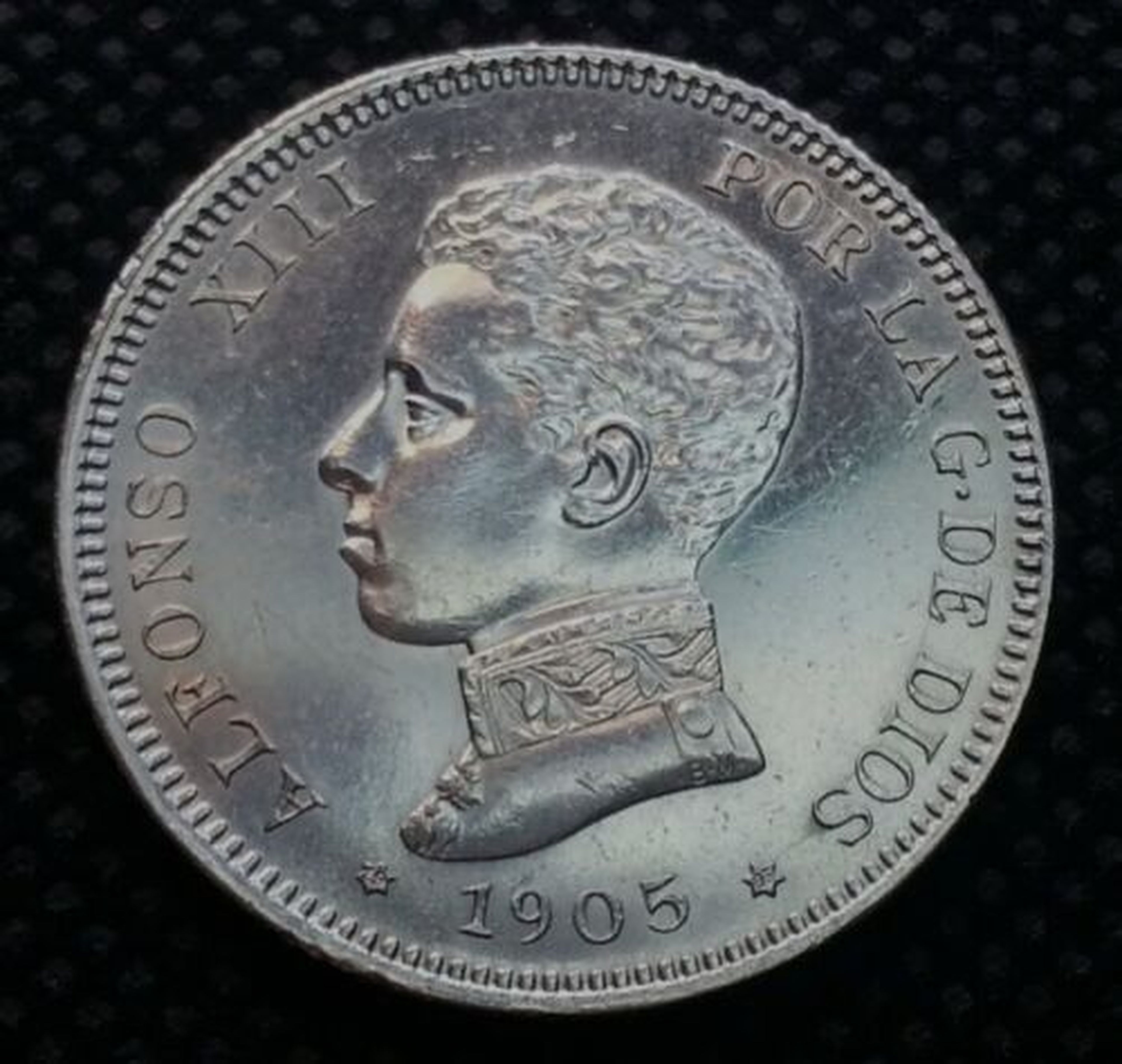 2 pesetas de 1905