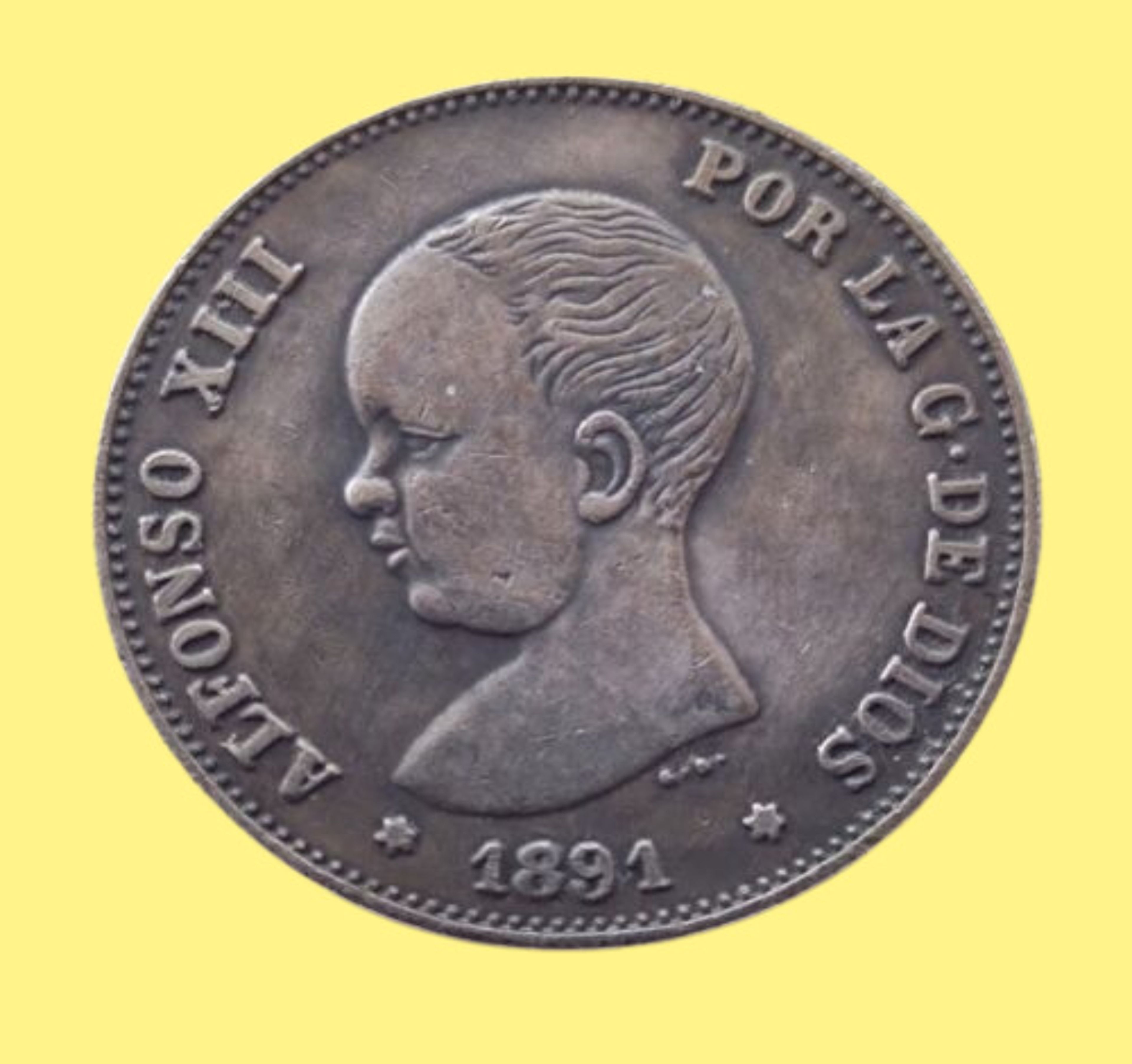 2 pesetas de Alfonso XIII
