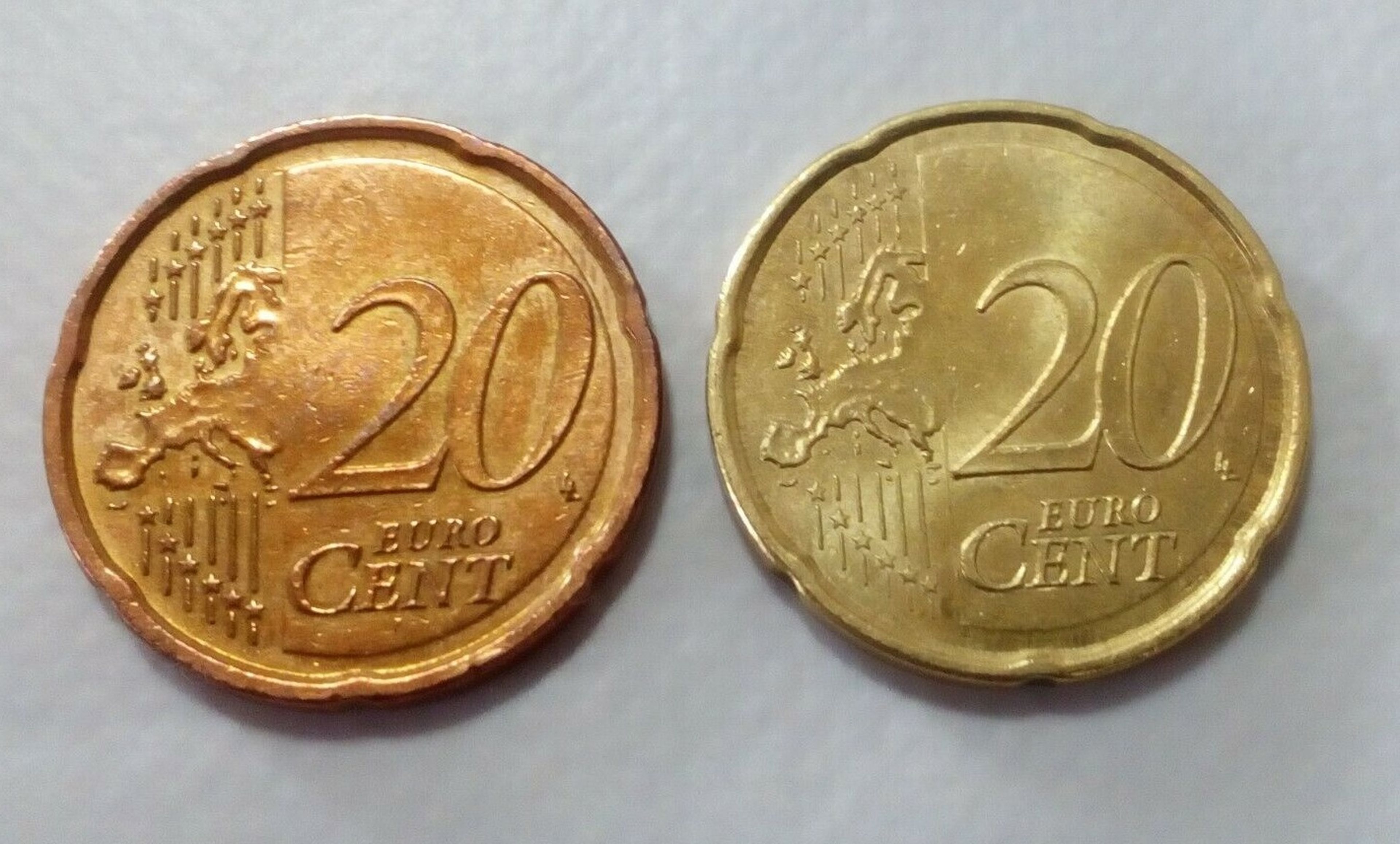 20 céntimos de cobre