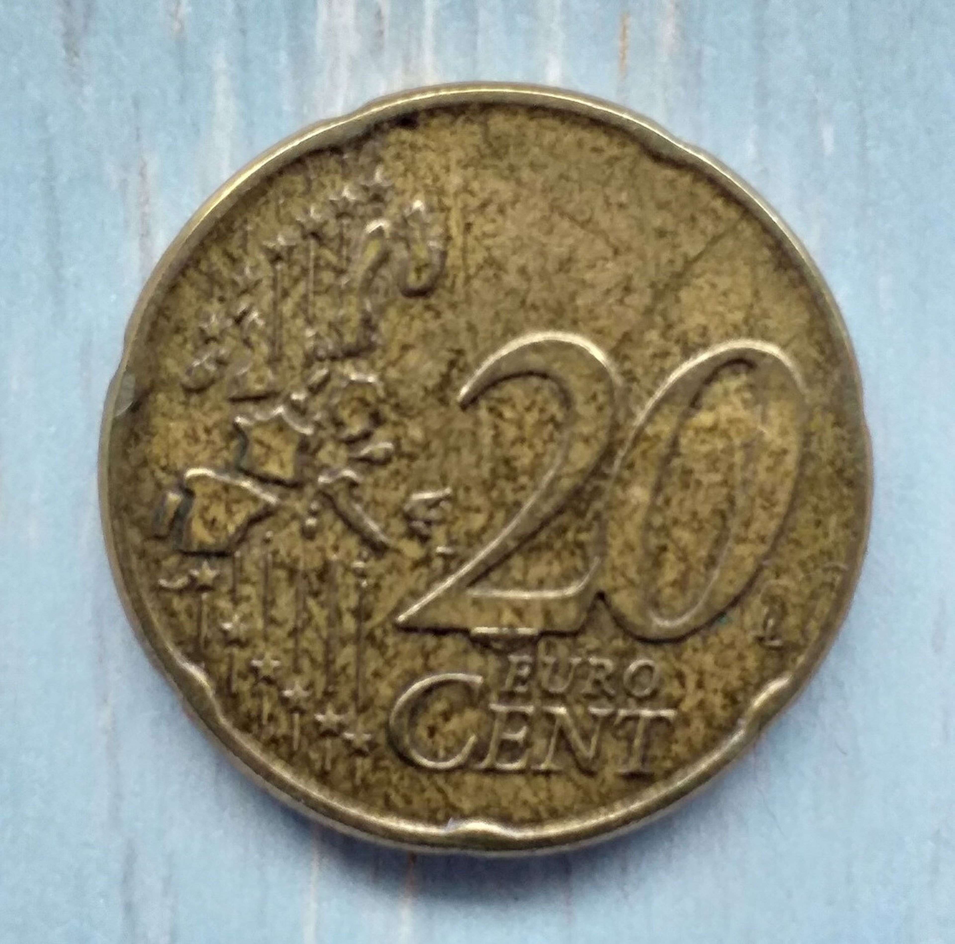 20 céntimos de Países Bajos