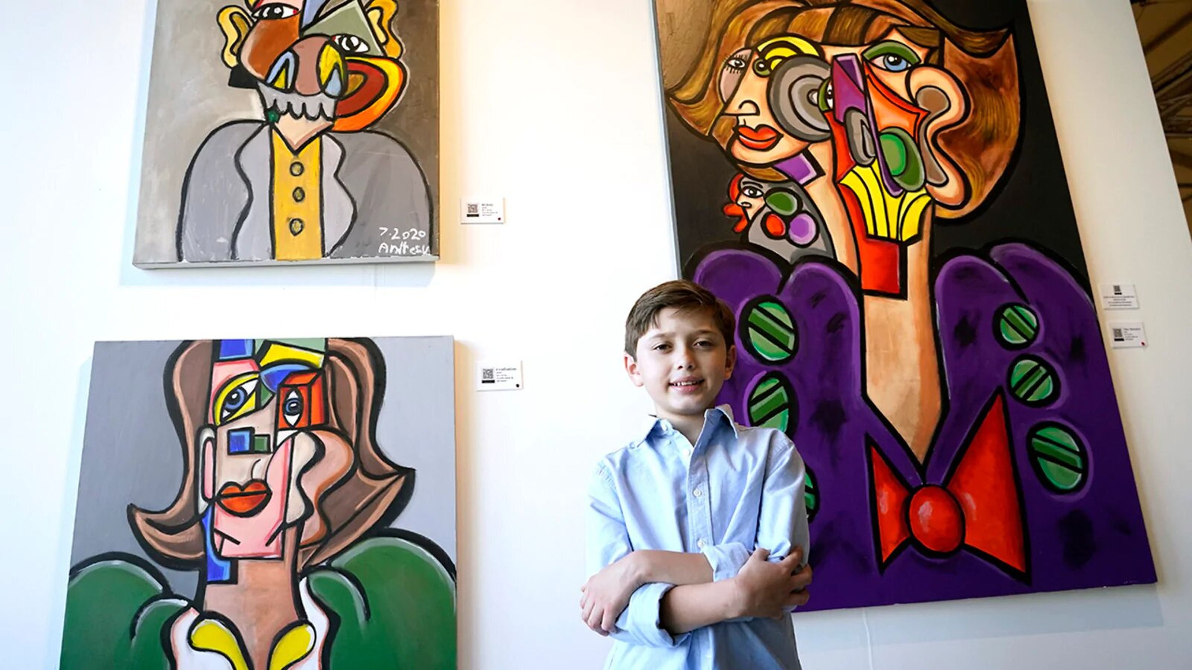 Un niño prodigio comparado con Picasso vende cuadros por una fortuna |  Business Insider España