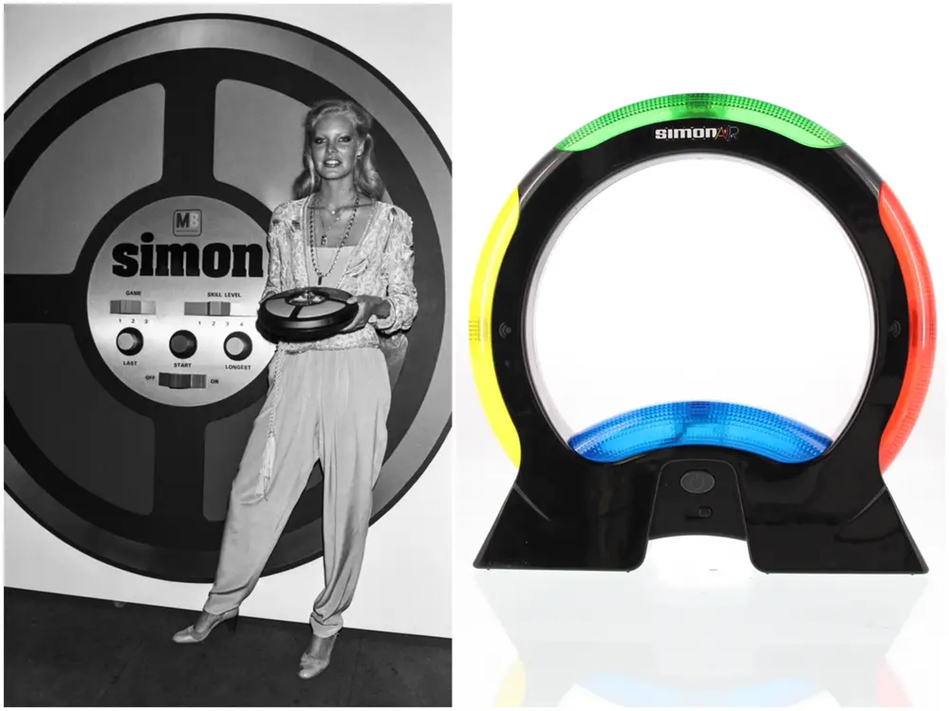 Hasbro presentó 'Simon Air' en la 'American International Toy Fair' de 2016, con un diseño bastante diferente al juego original.