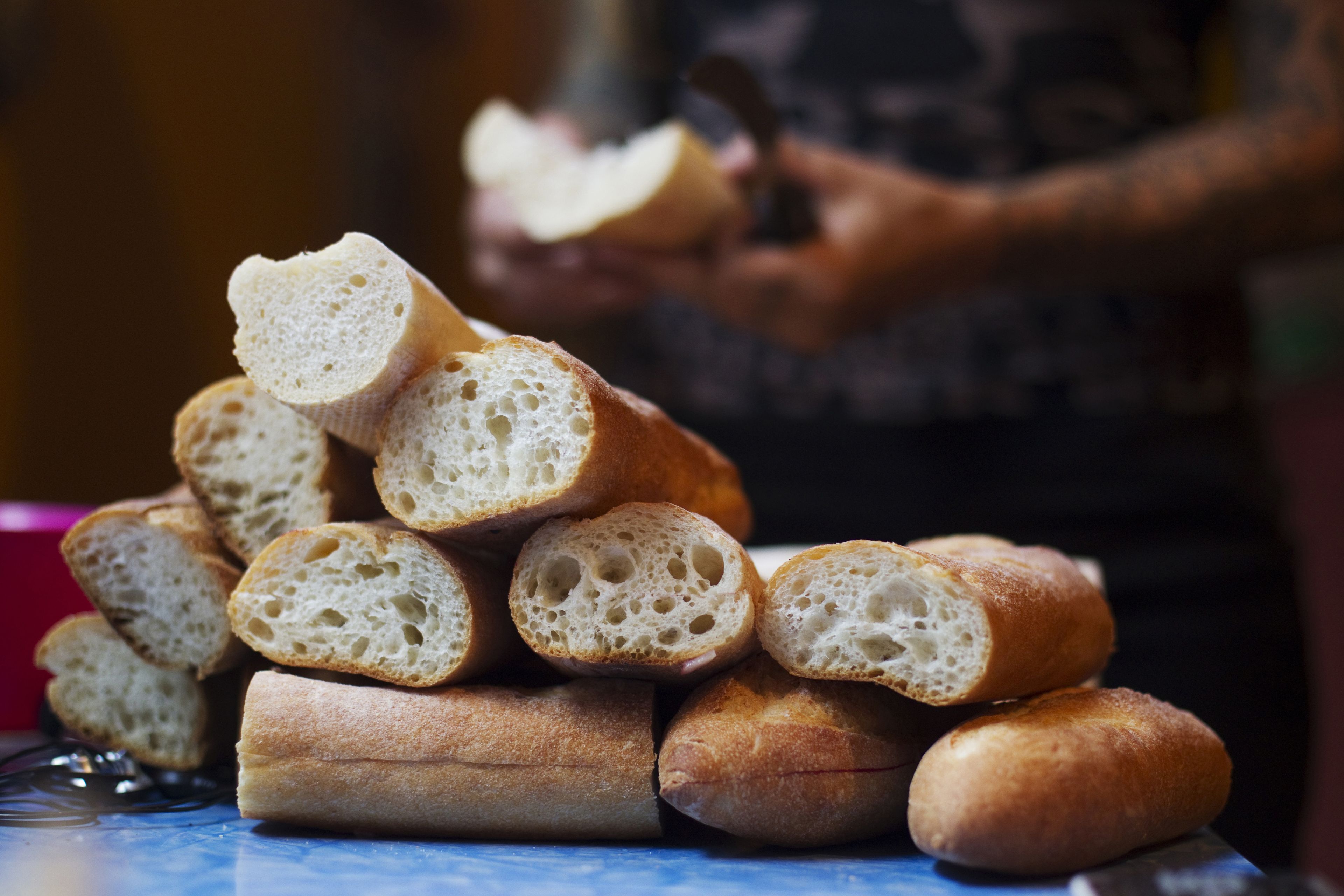 Cortar pan