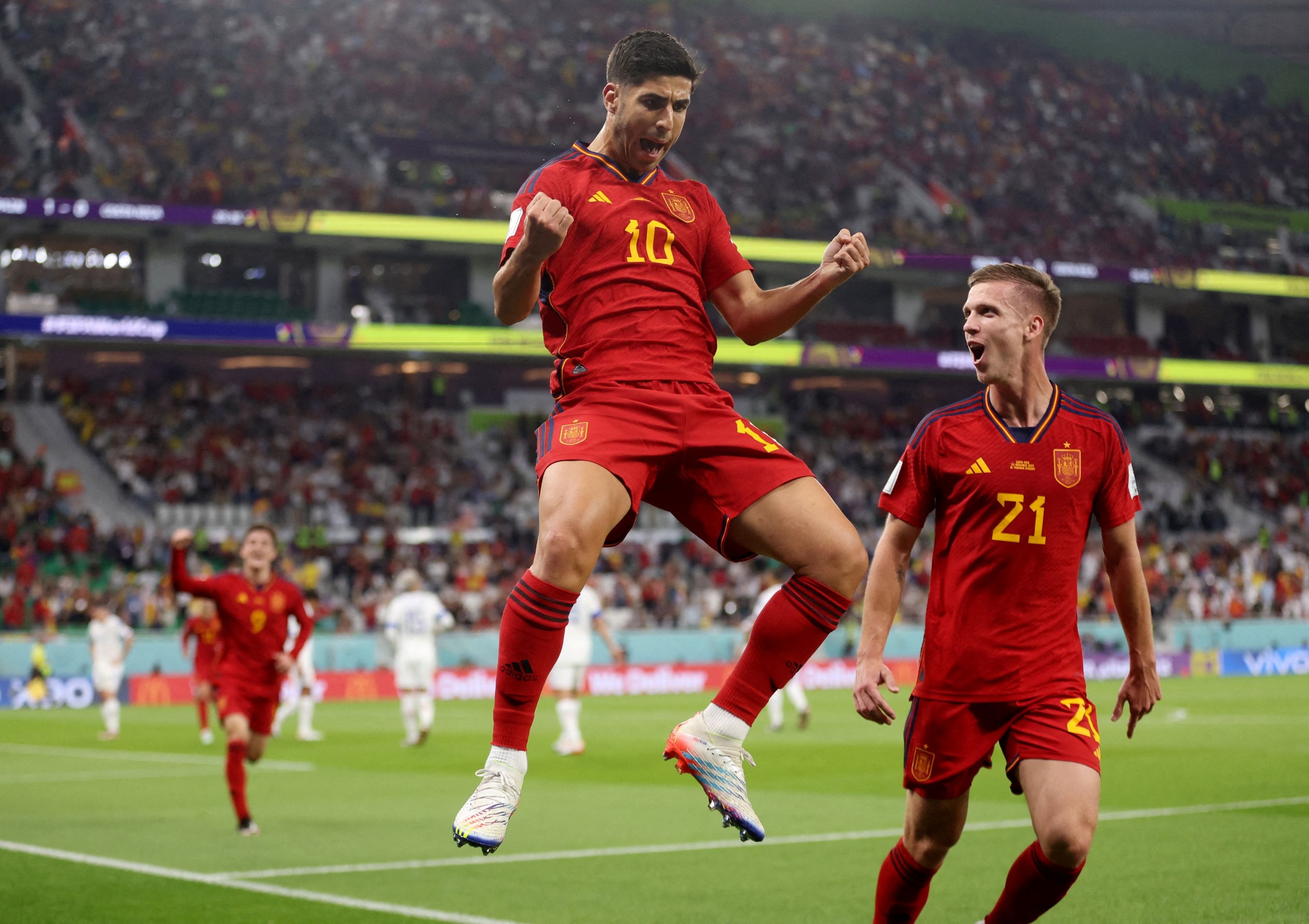 España debutó ayer en Qatar 2022 con una histórica goleada a Costa Rica (7-0).