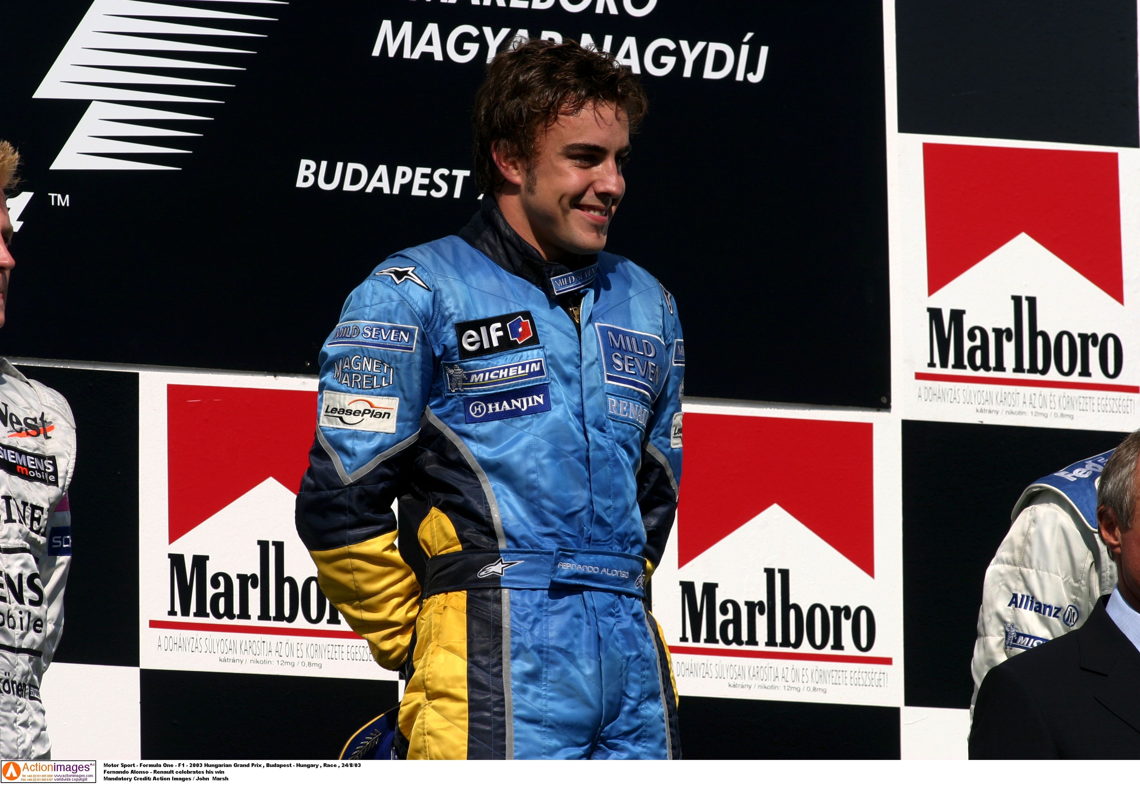 Fernando Alonso Hungría 2003