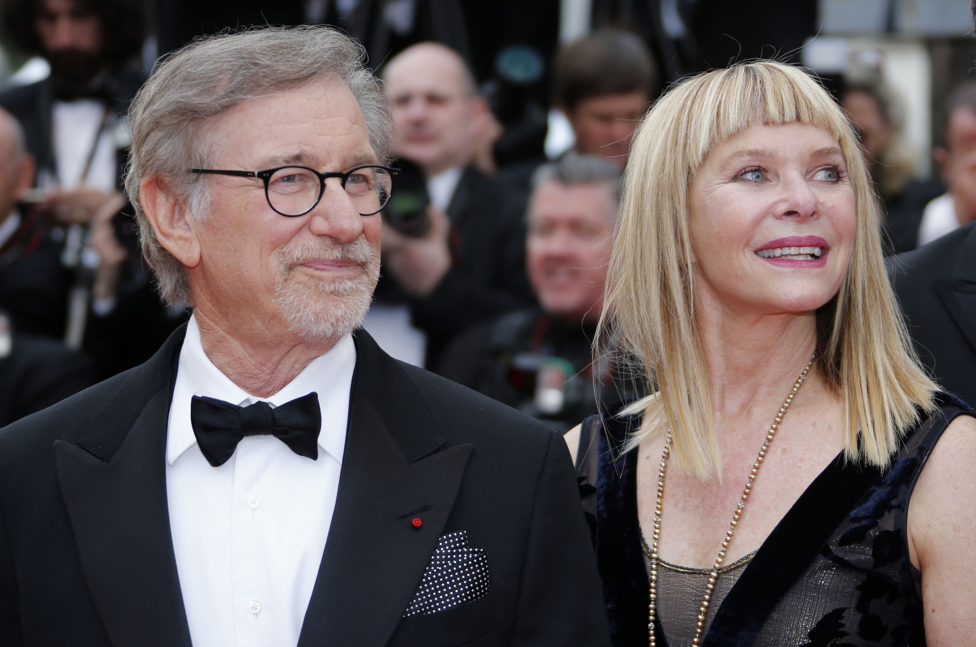 Steven Spielberg y Kate Capshaw.