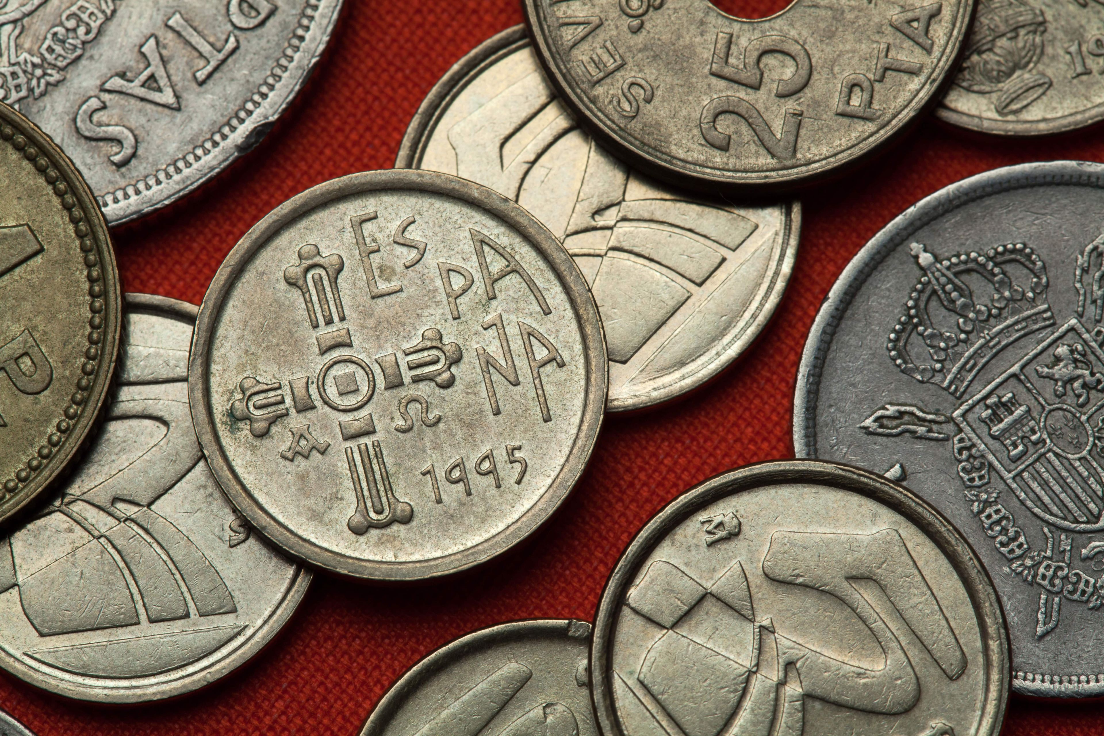 Monedas de pesetas