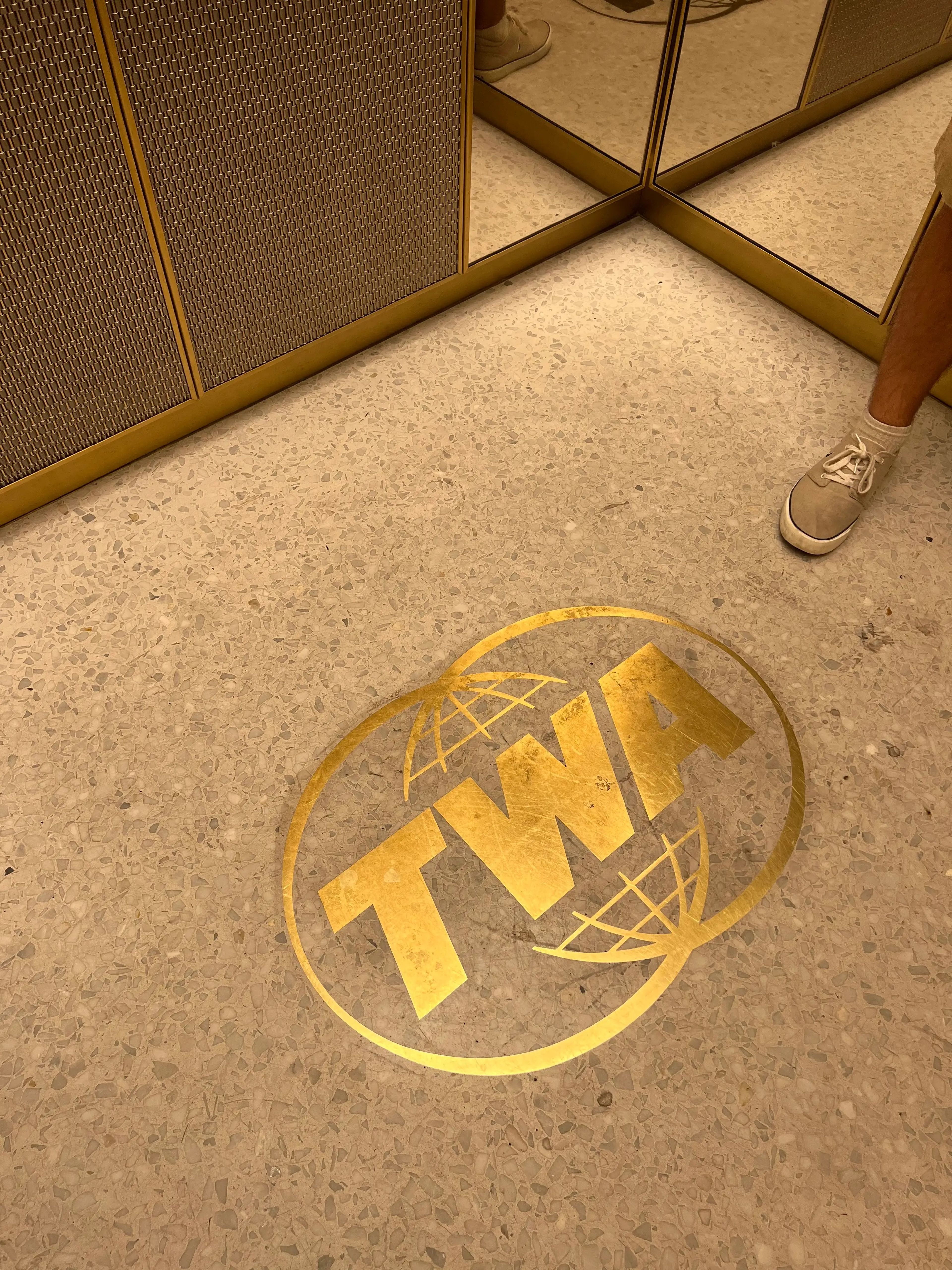TWA HOTEL elevator floor