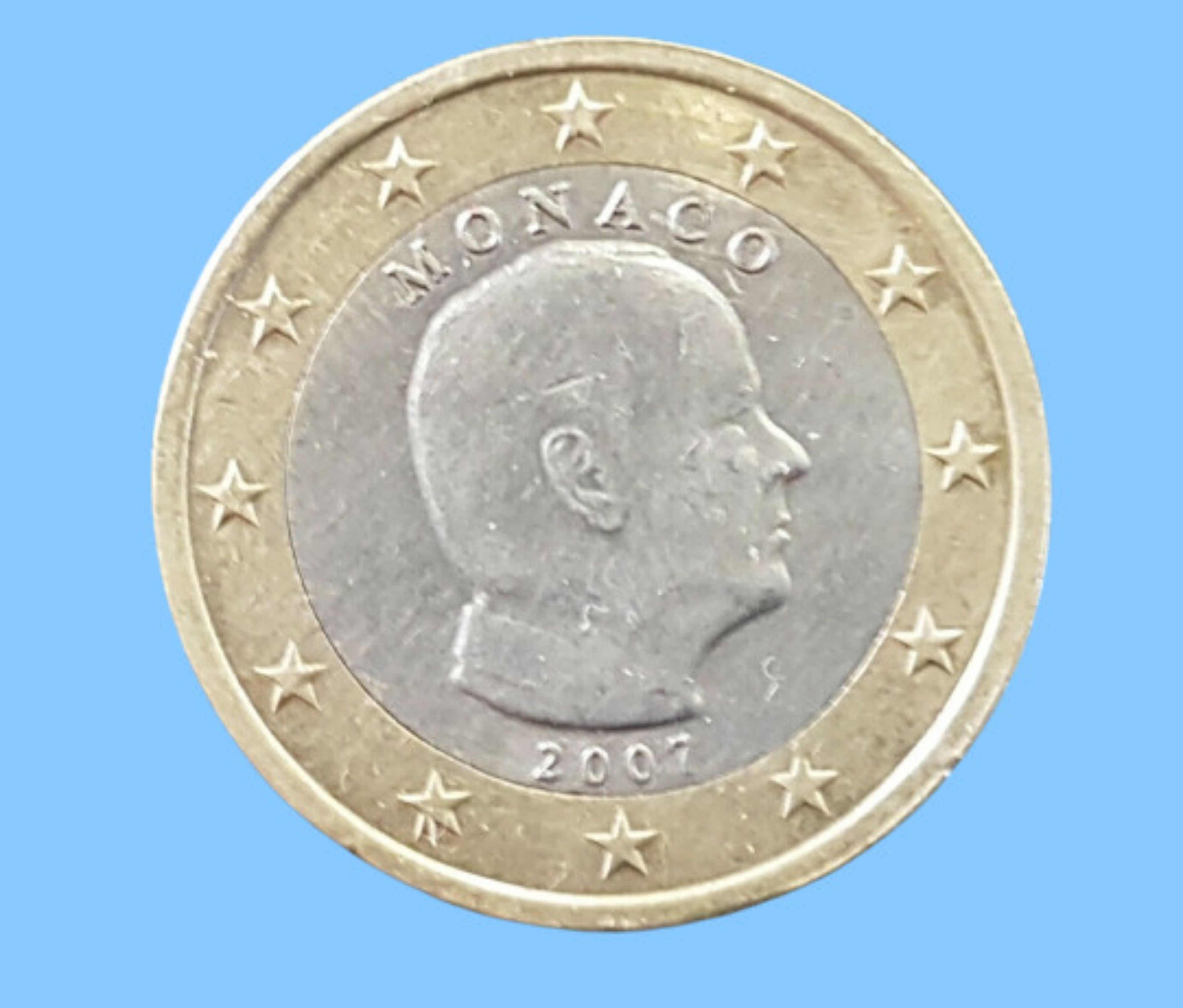 Esta es la foto de la moneda de 1 euro más valiosa