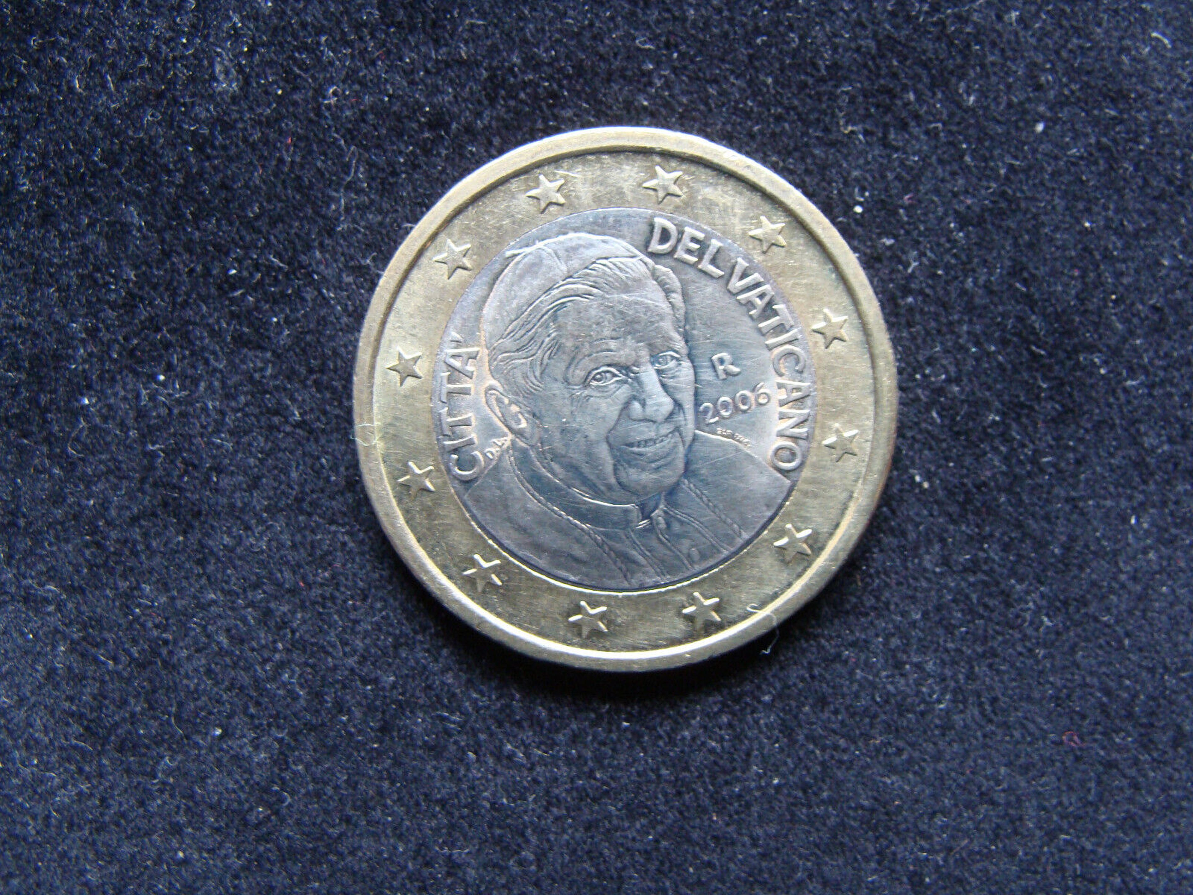 1 euro del Vaticano 2006