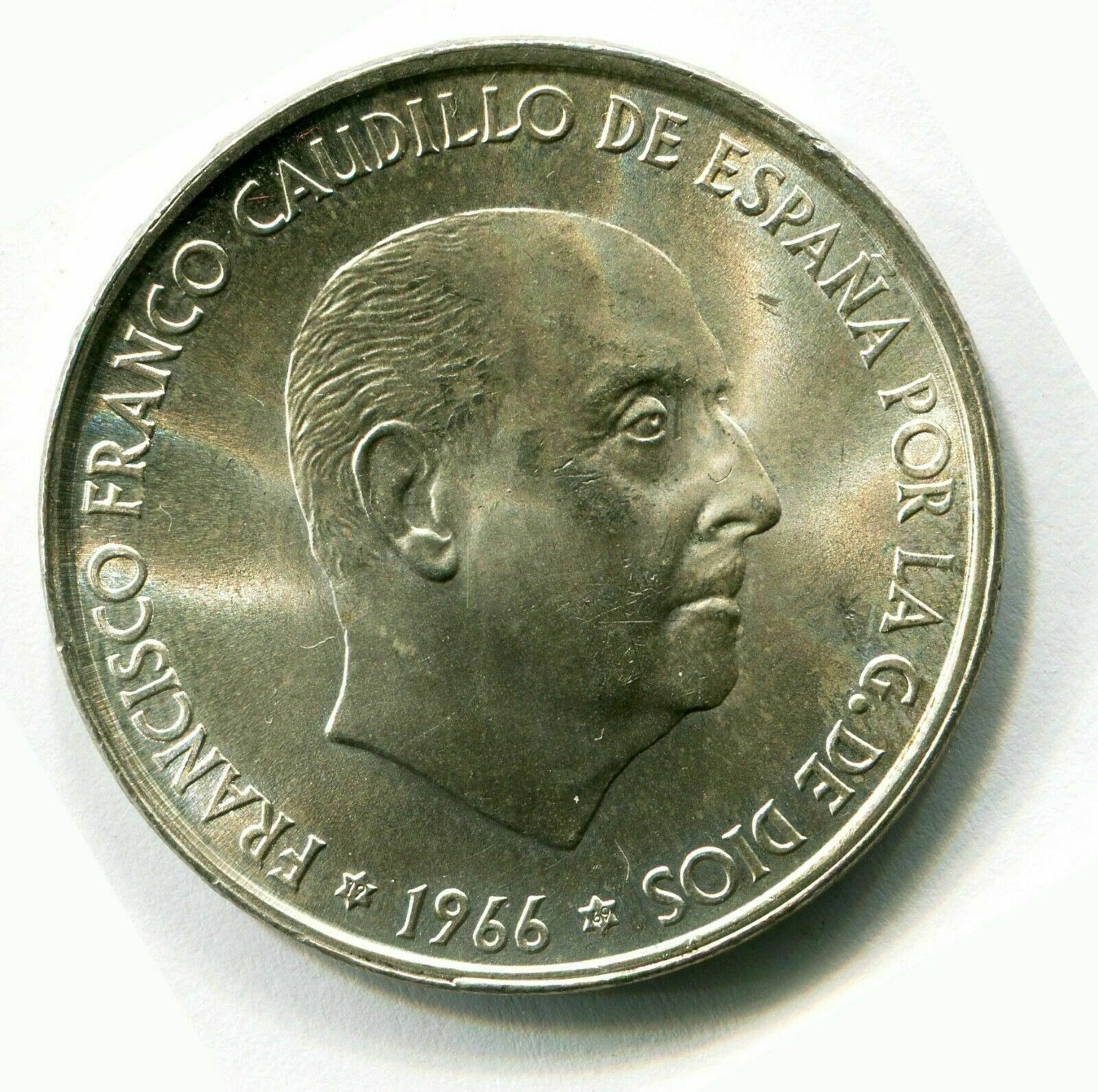 100 pesetas de 1966