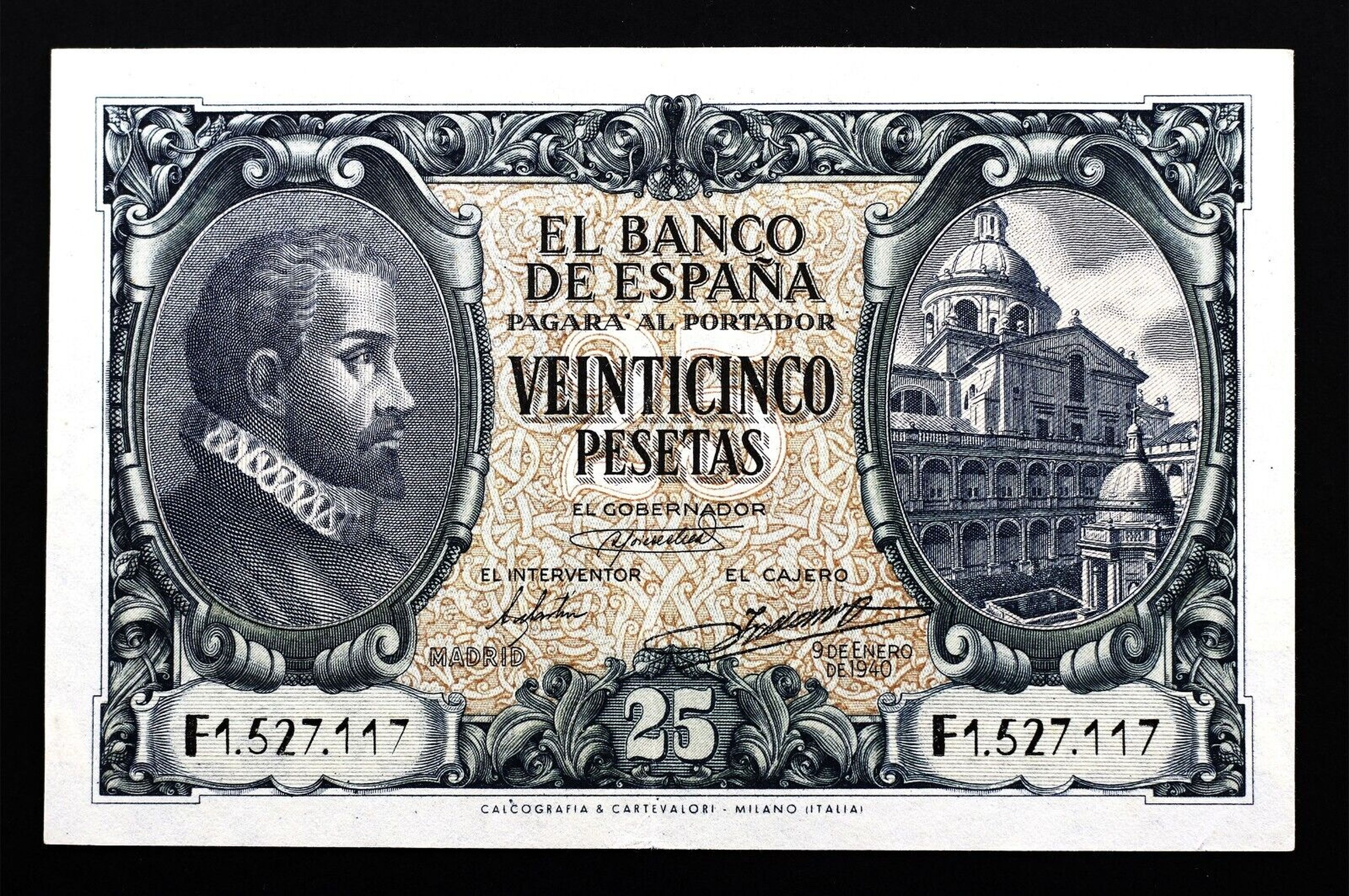 Billete de 25 pesetas